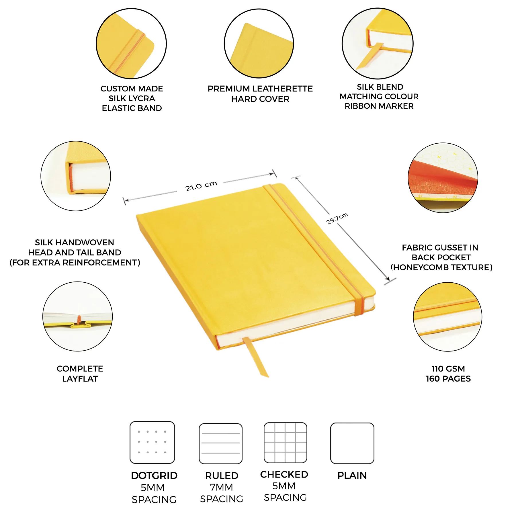 A4 - CLASSIC NOTEBOOK - HARDCOVER - Image 150