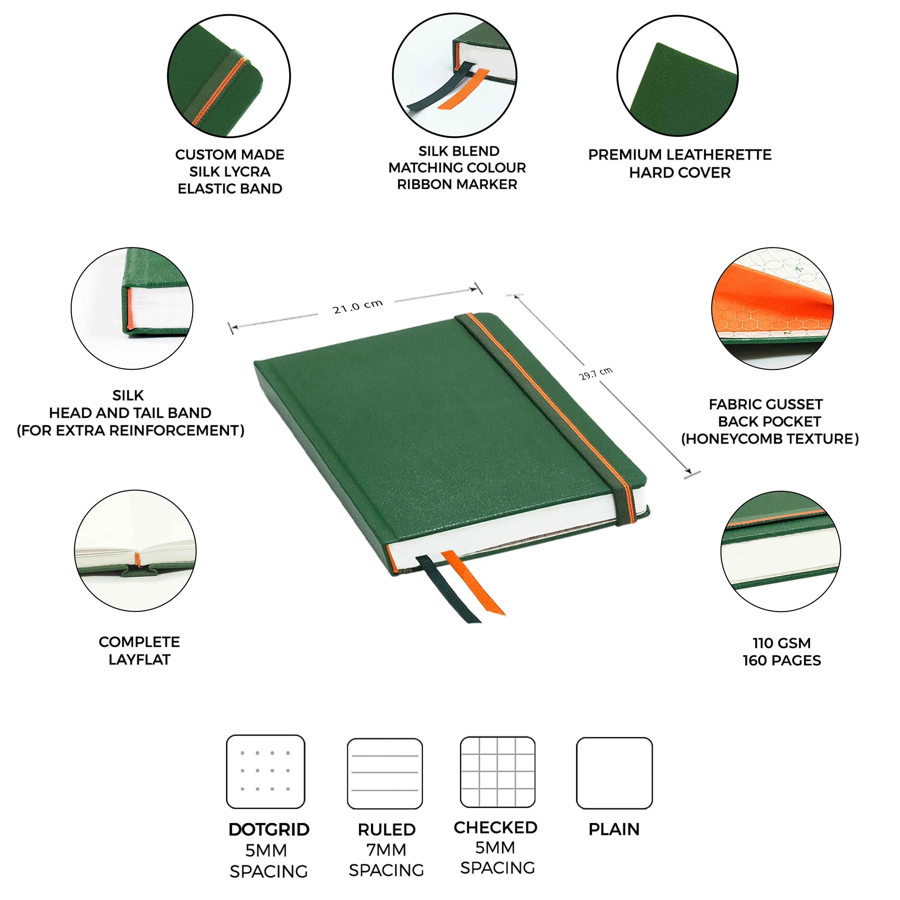 A4 - CLASSIC NOTEBOOK - HARDCOVER - Image 90