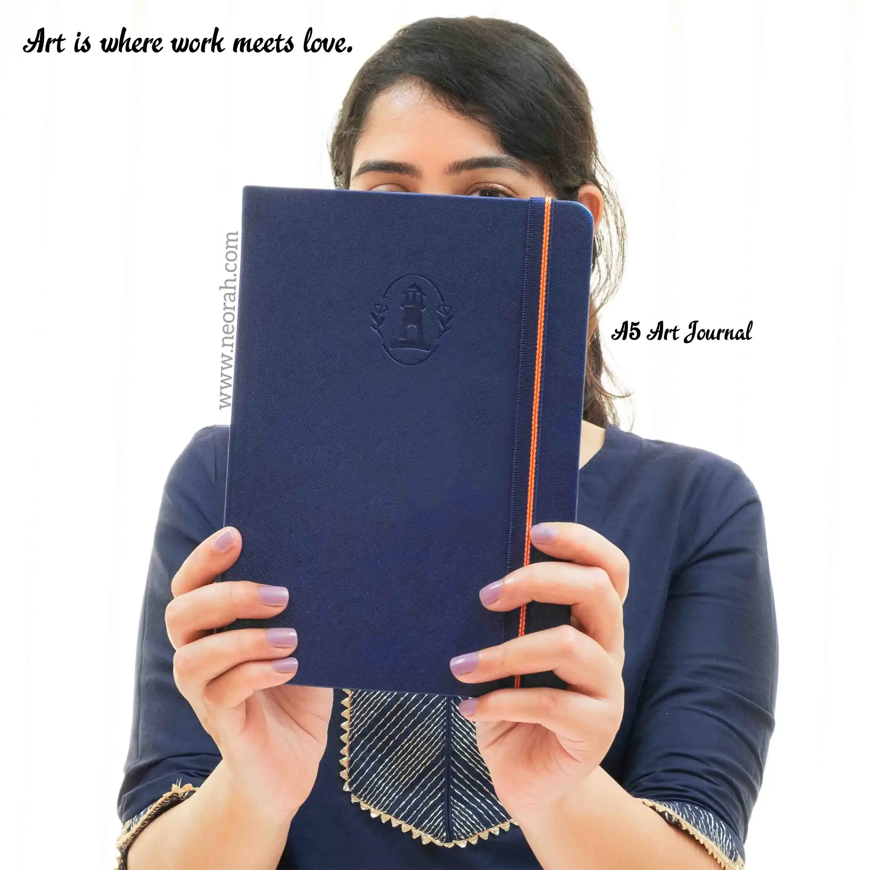 A5 - ART JOURNAL - DOT GRID - 200 GSM - Image 139