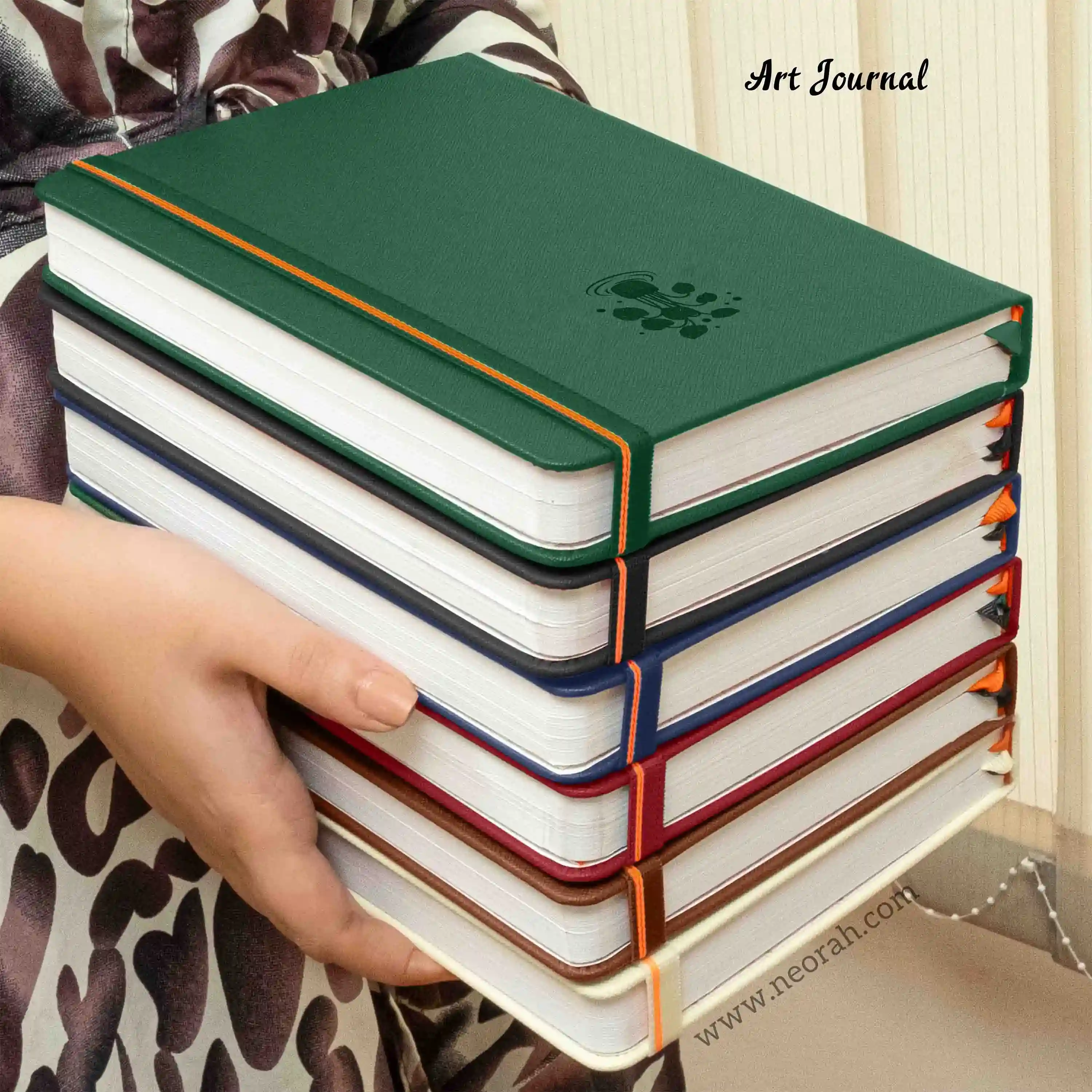 A5 - ART JOURNAL - DOT GRID - 200 GSM - Image 153