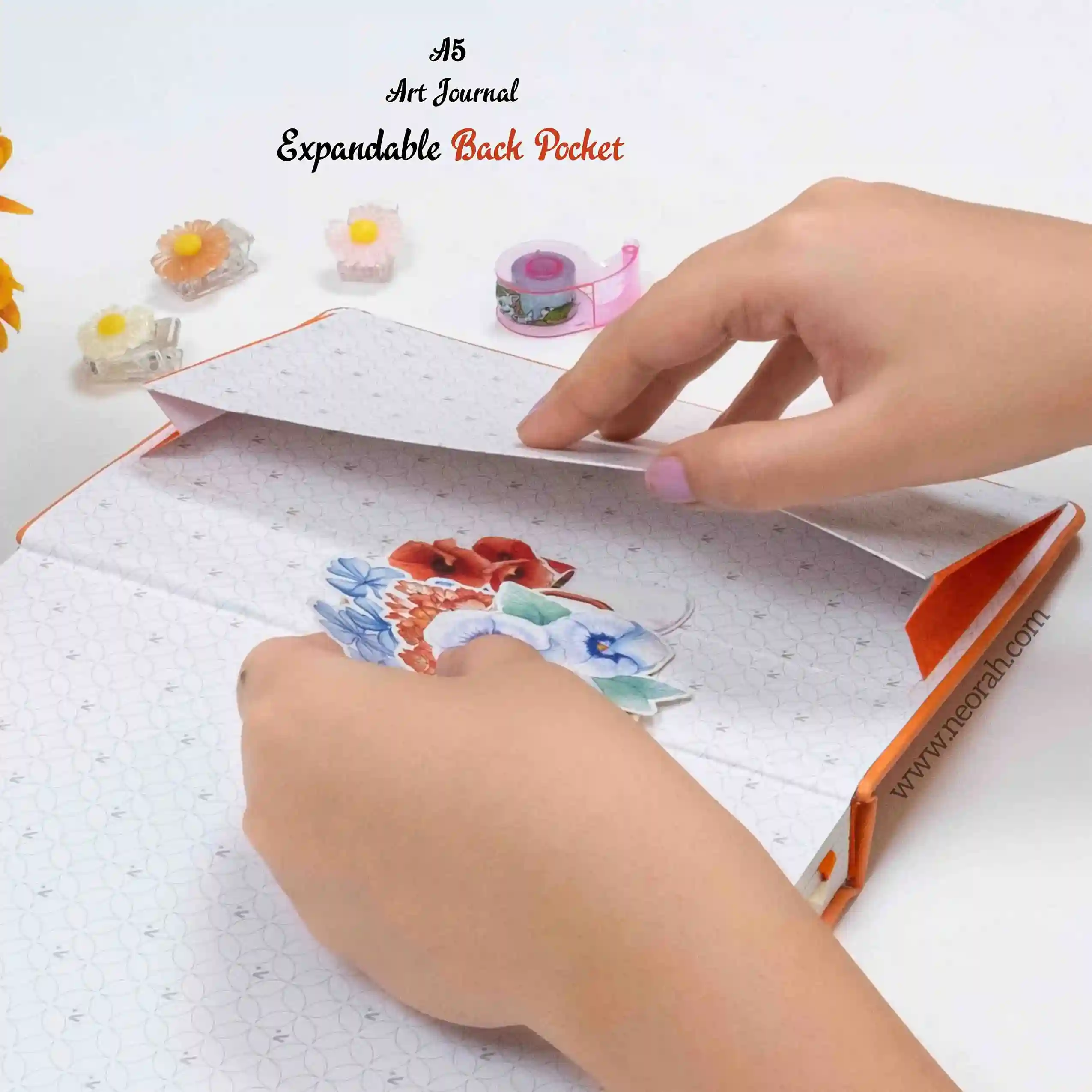 A5 - ART JOURNAL - DOT GRID - 200 GSM - Image 161