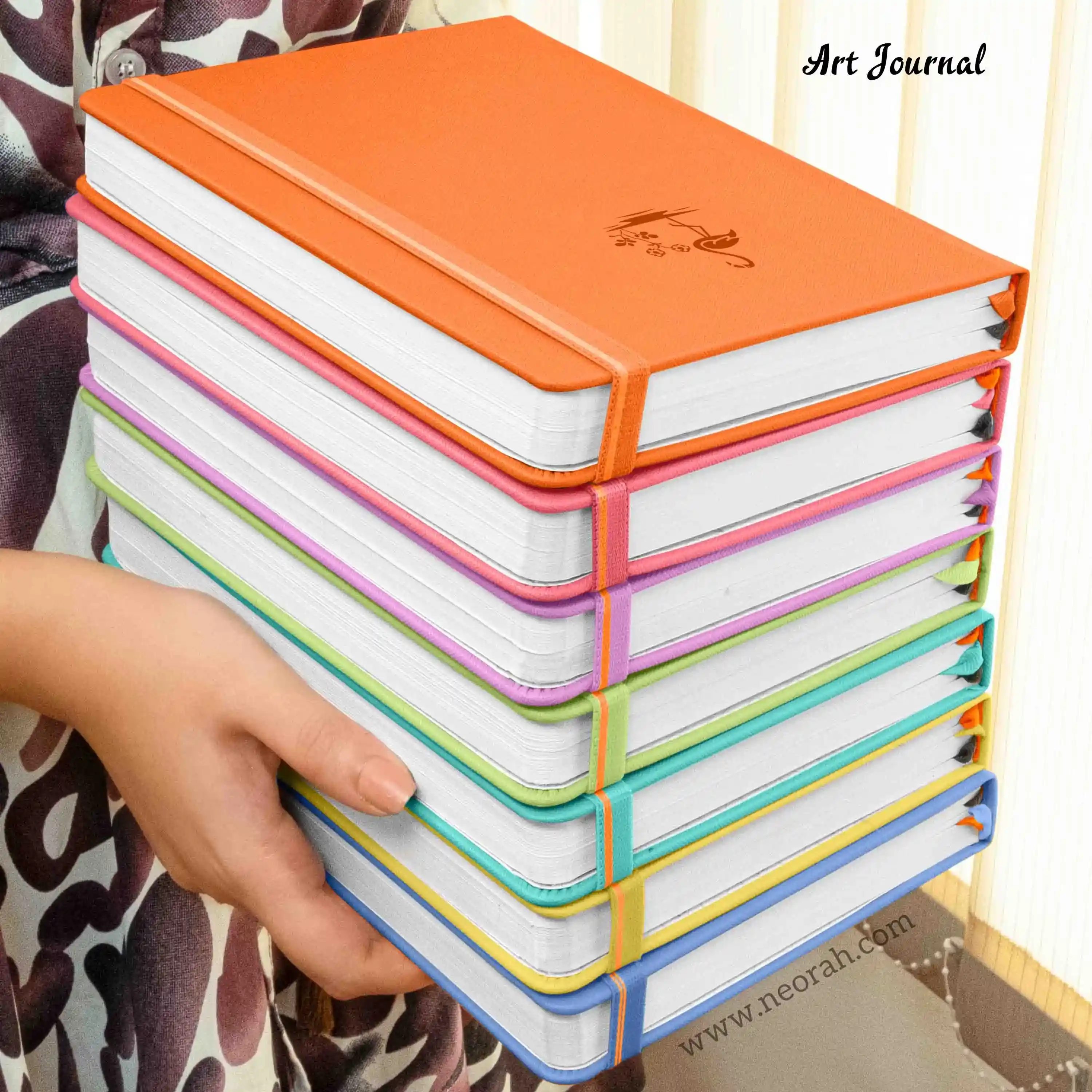 A5 - ART JOURNAL - DOT GRID - 200 GSM - Image 164