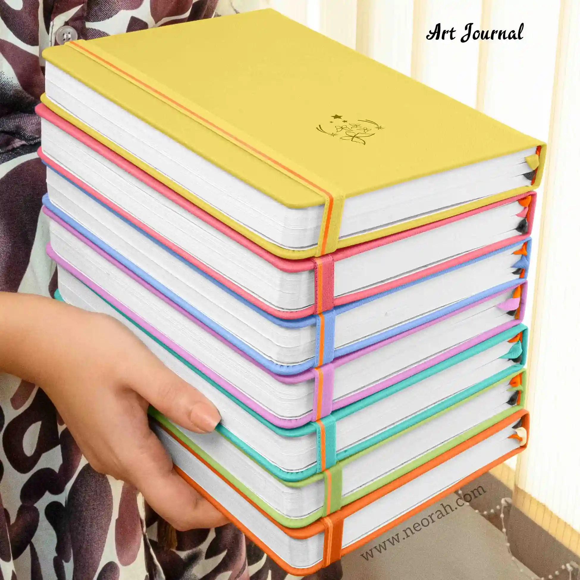 A5 - ART JOURNAL - DOT GRID - 200 GSM - Image 17