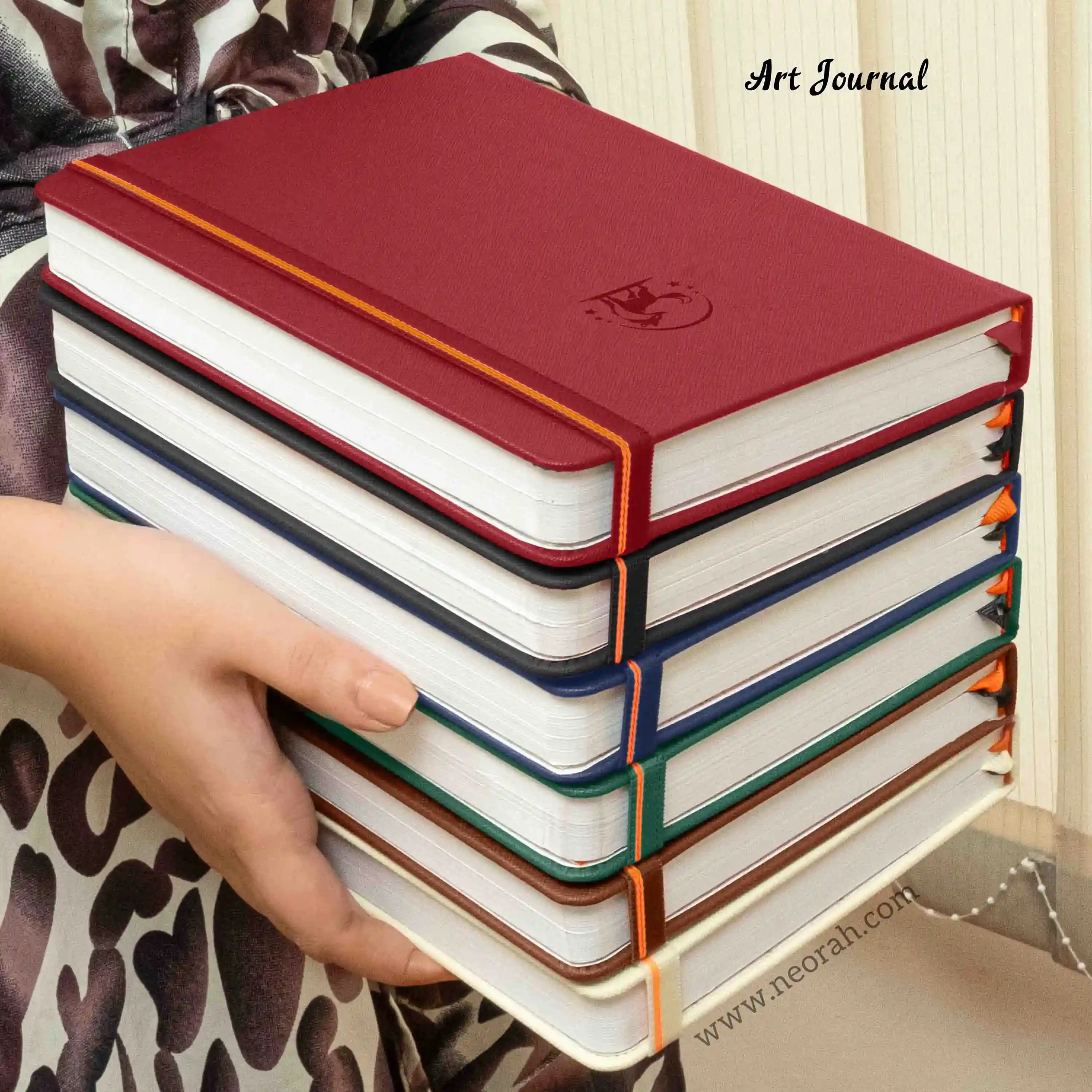 A5 - ART JOURNAL - DOT GRID - 200 GSM - Image 178