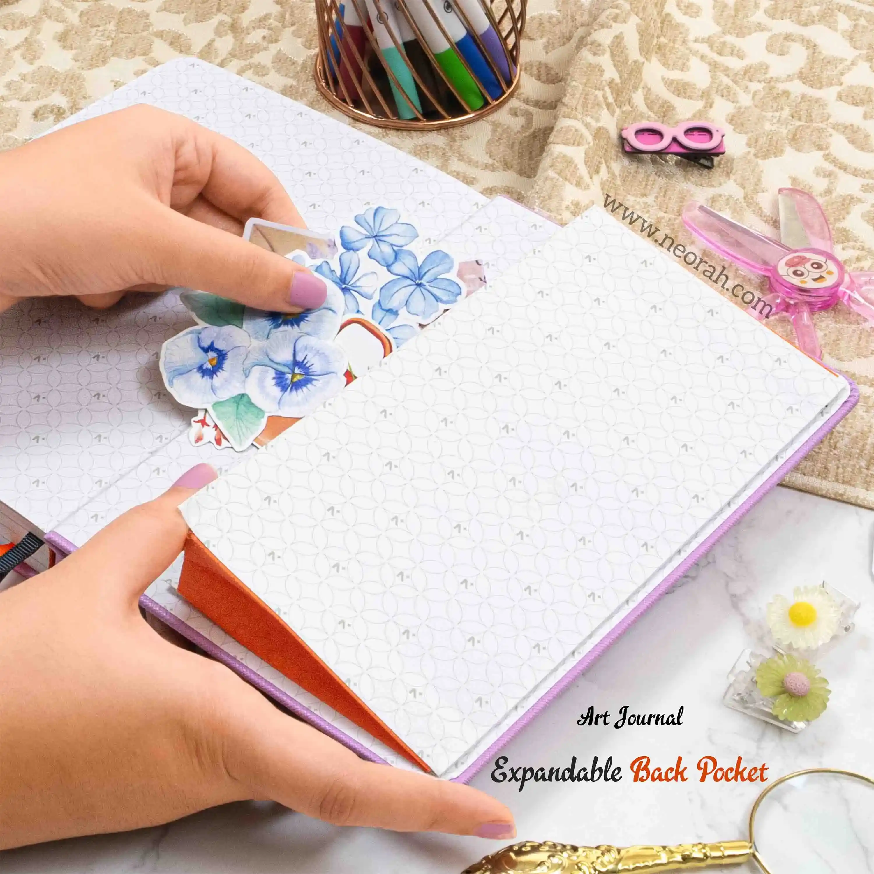 A5 - ART JOURNAL - DOT GRID - 200 GSM - Image 22