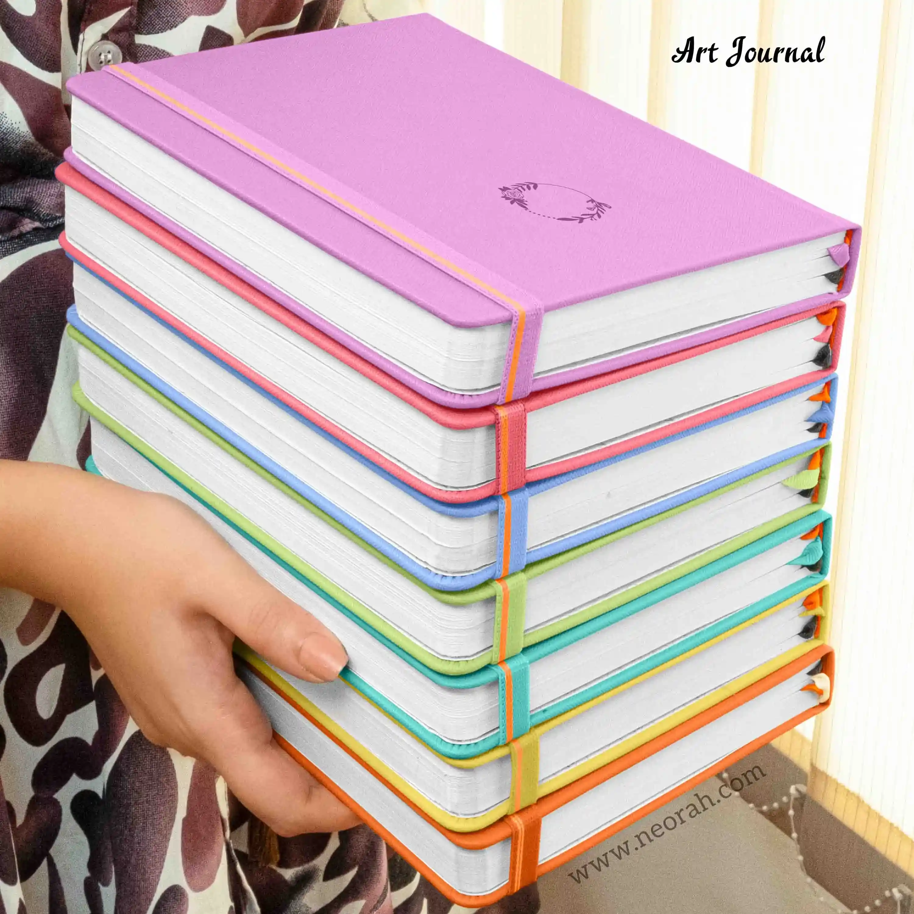 A5 - ART JOURNAL - DOT GRID - 200 GSM - Image 31