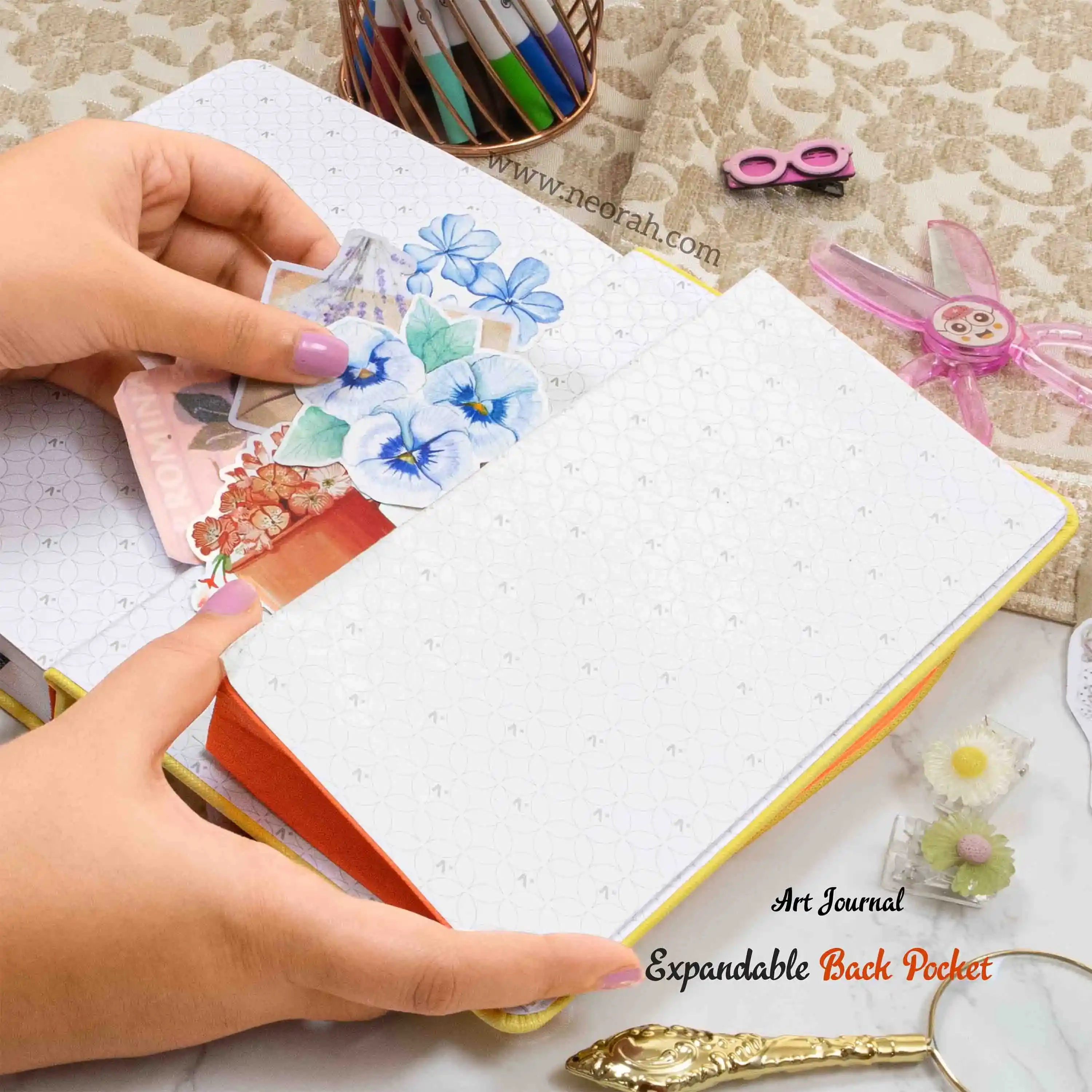 A5 - ART JOURNAL - DOT GRID - 200 GSM - Image 7