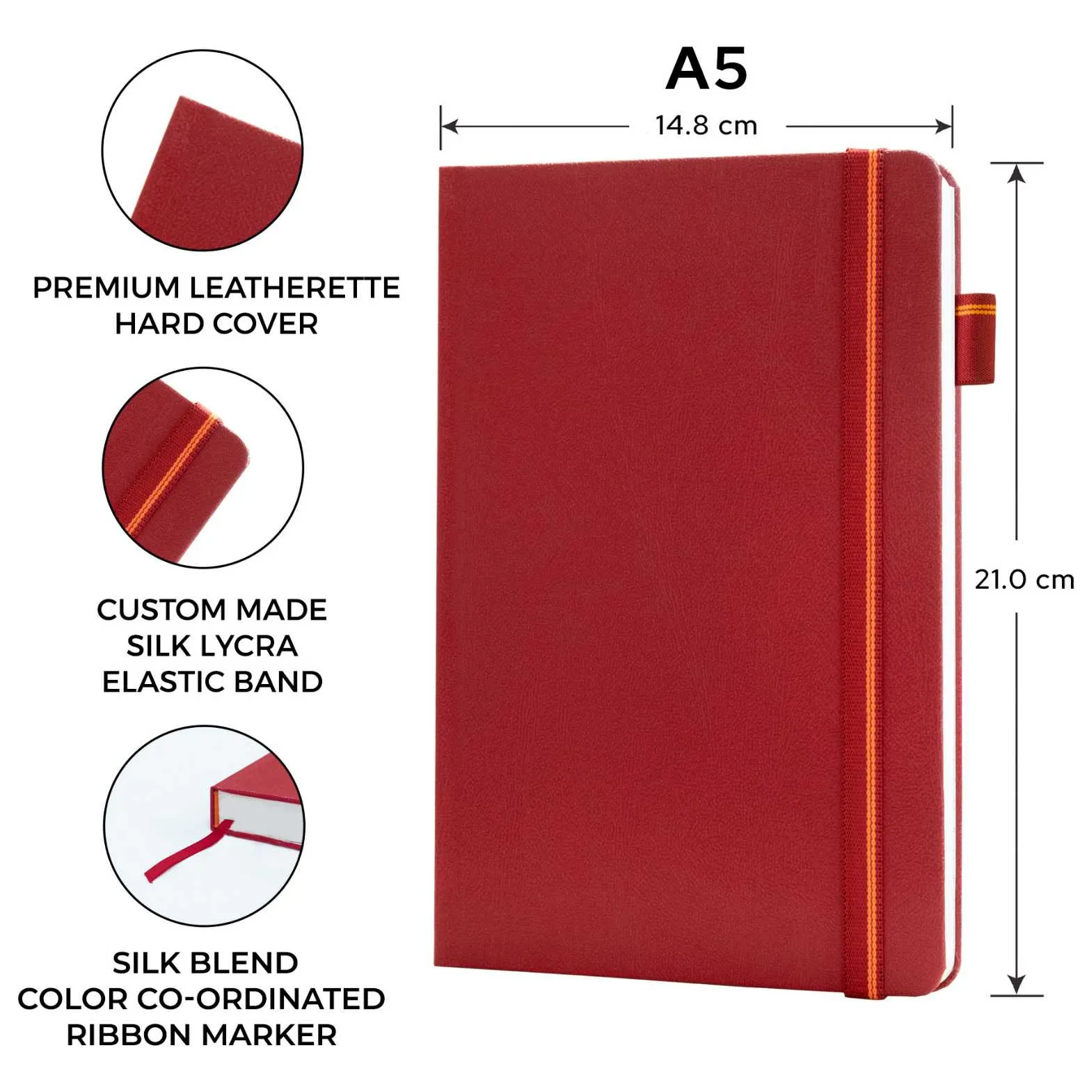 A5 - CLASSIC JOURNAL NOTEBOOK - HARDCOVER - Image 12
