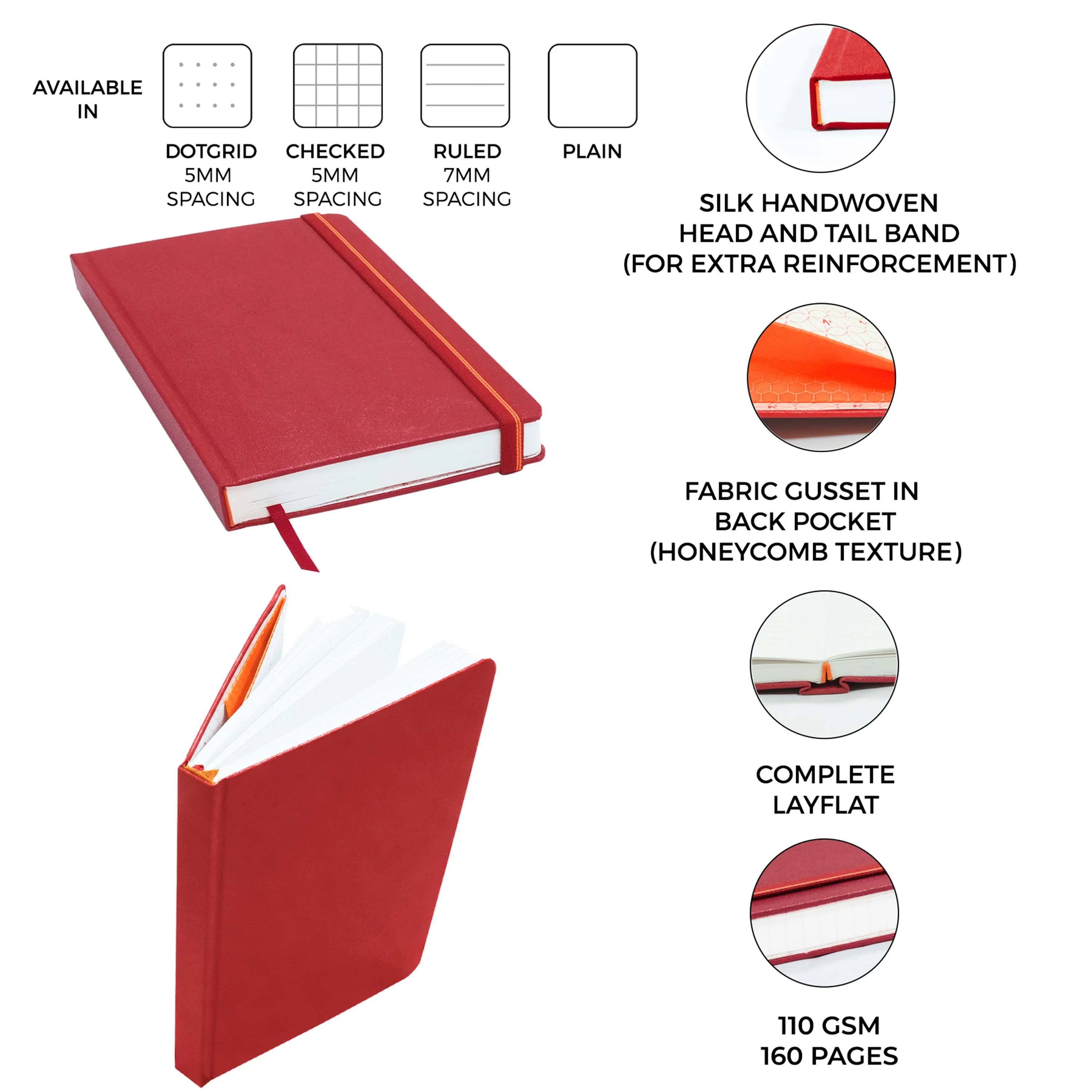 A5 - CLASSIC JOURNAL NOTEBOOK - HARDCOVER - Image 13