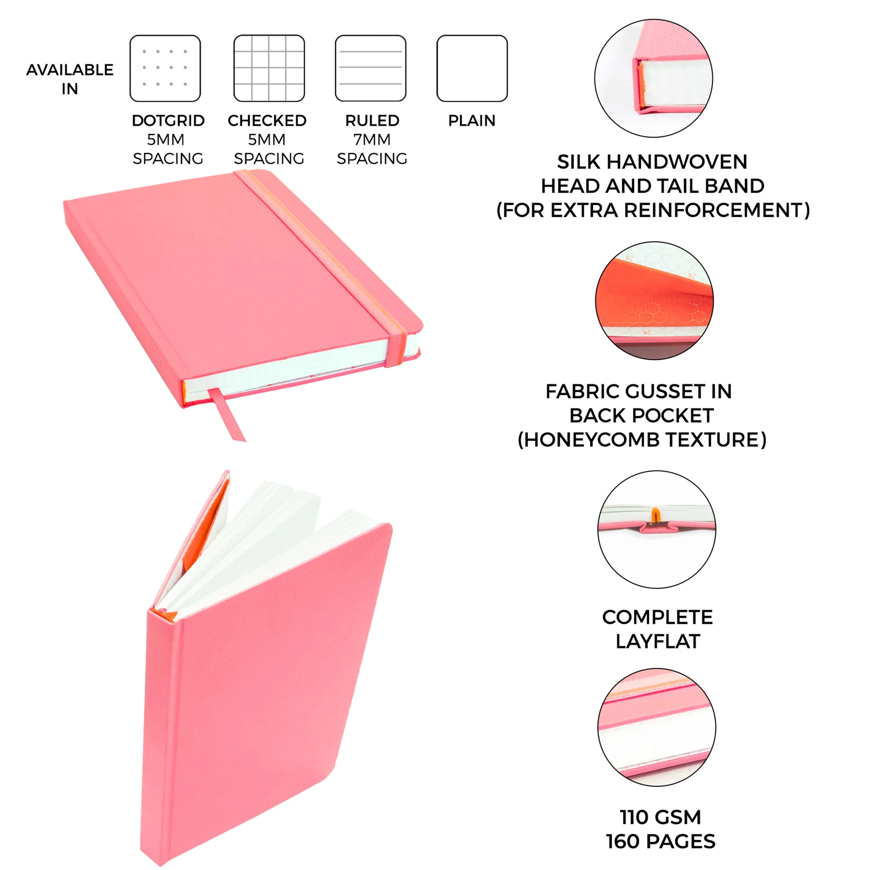 A5 - CLASSIC JOURNAL NOTEBOOK - HARDCOVER - Image 135