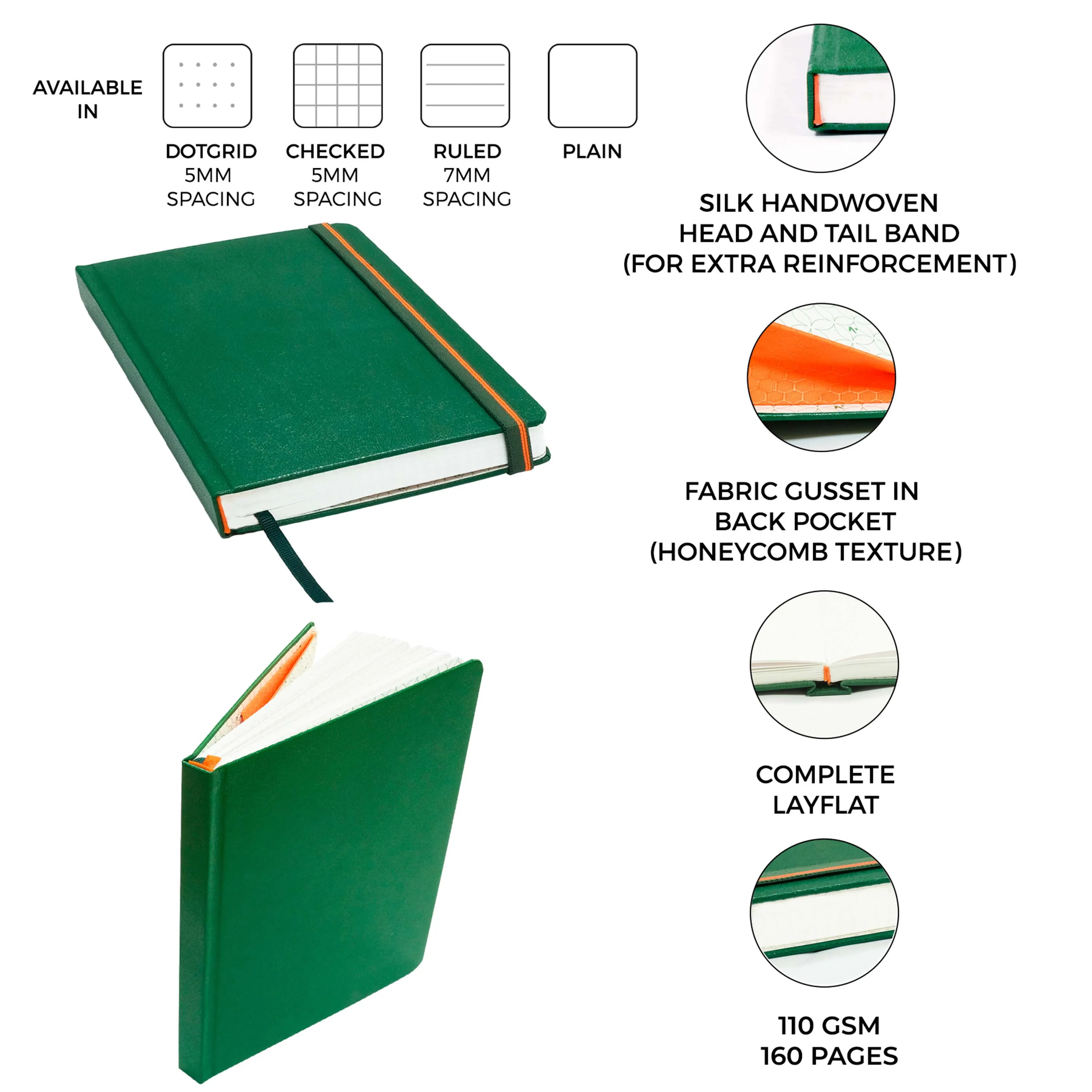 A5 - CLASSIC JOURNAL NOTEBOOK - HARDCOVER - Image 87