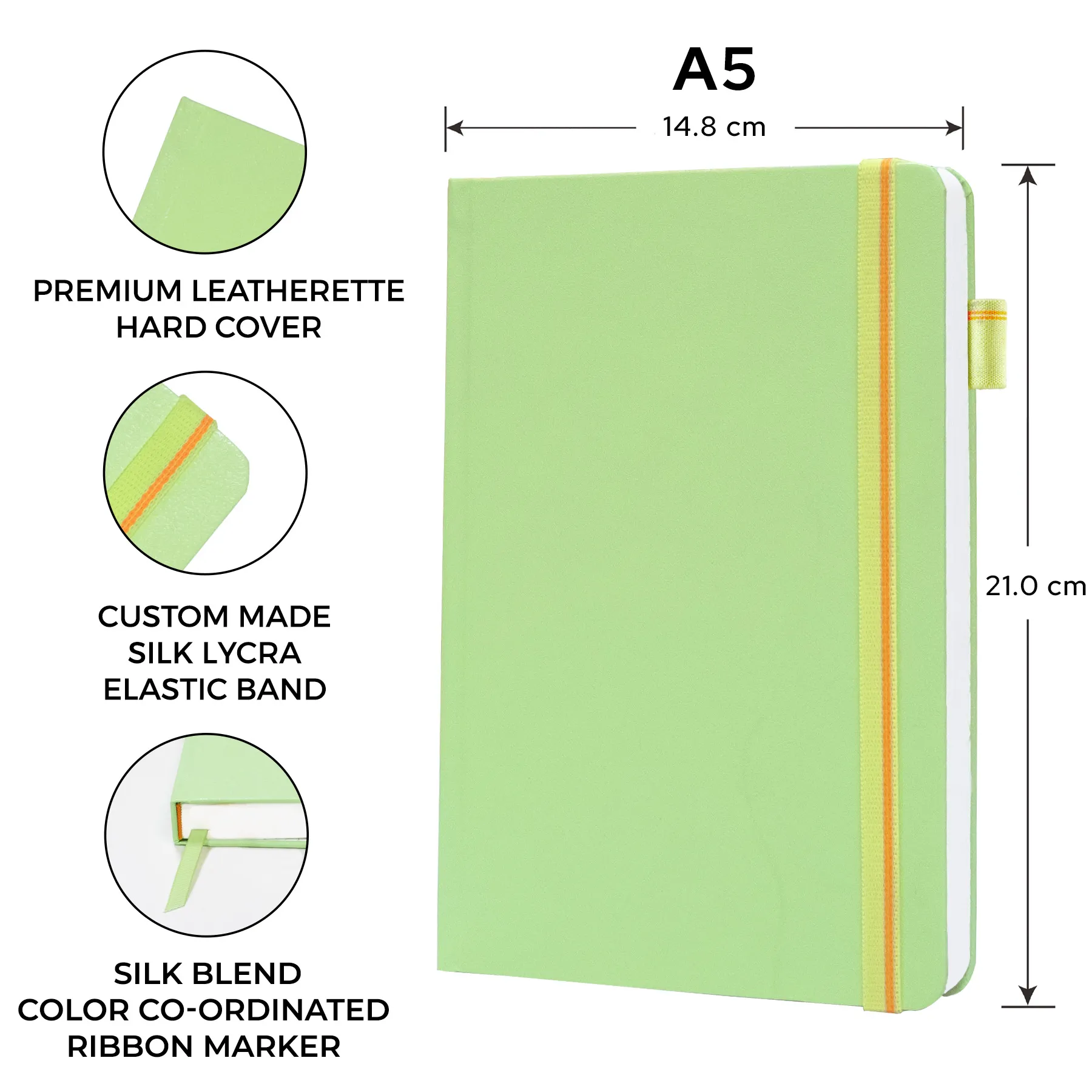 A5 - CLASSIC JOURNAL NOTEBOOK - HARDCOVER - Image 98