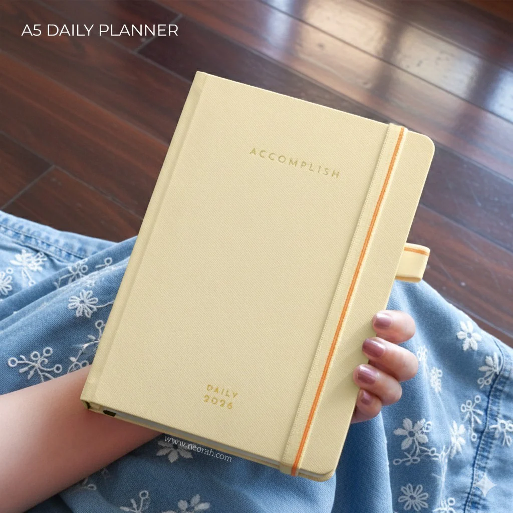A5 - 2026 - DAILY PLANNER - HARD COVER - Image 110