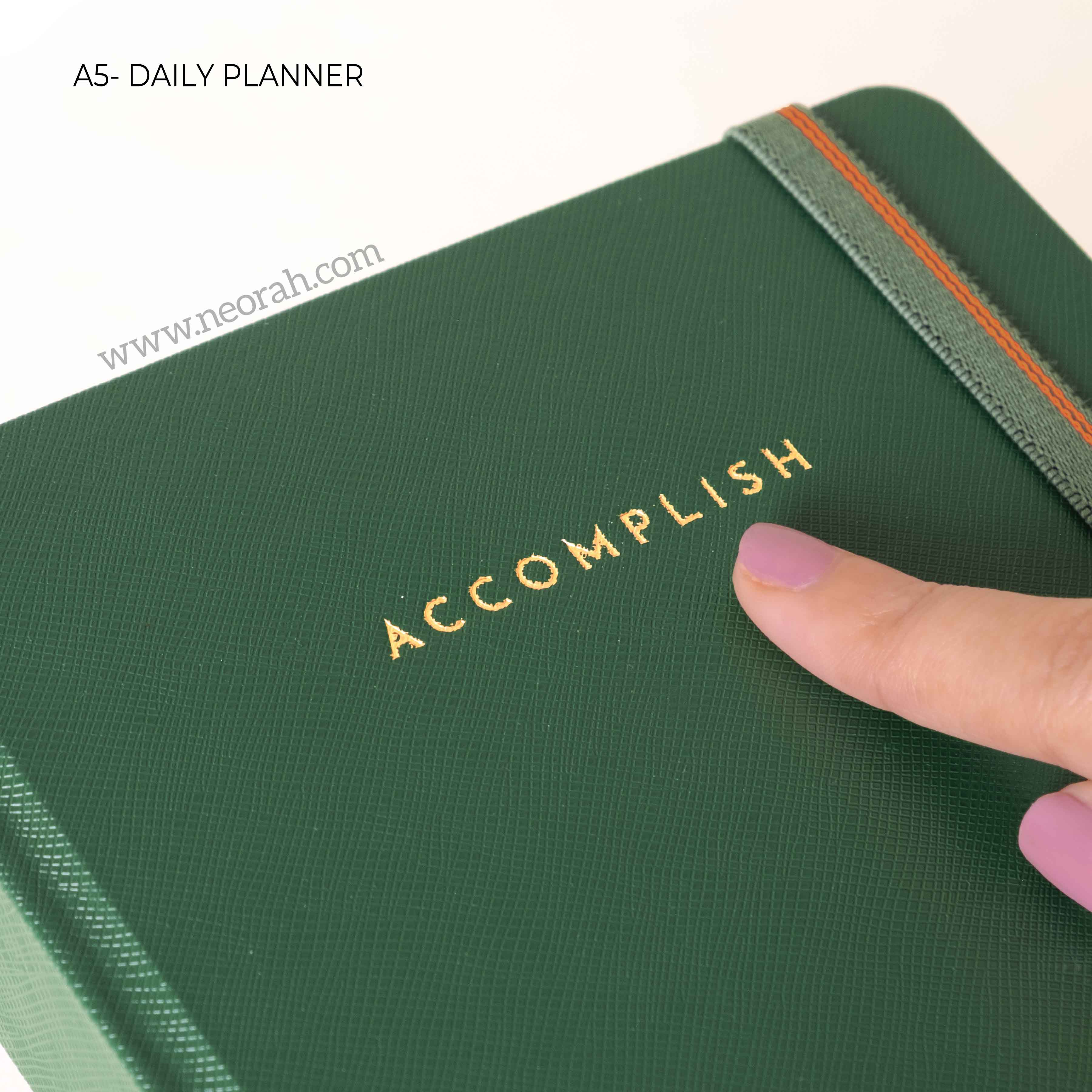 A5 - 2026 - DAILY PLANNER - HARD COVER - Image 70