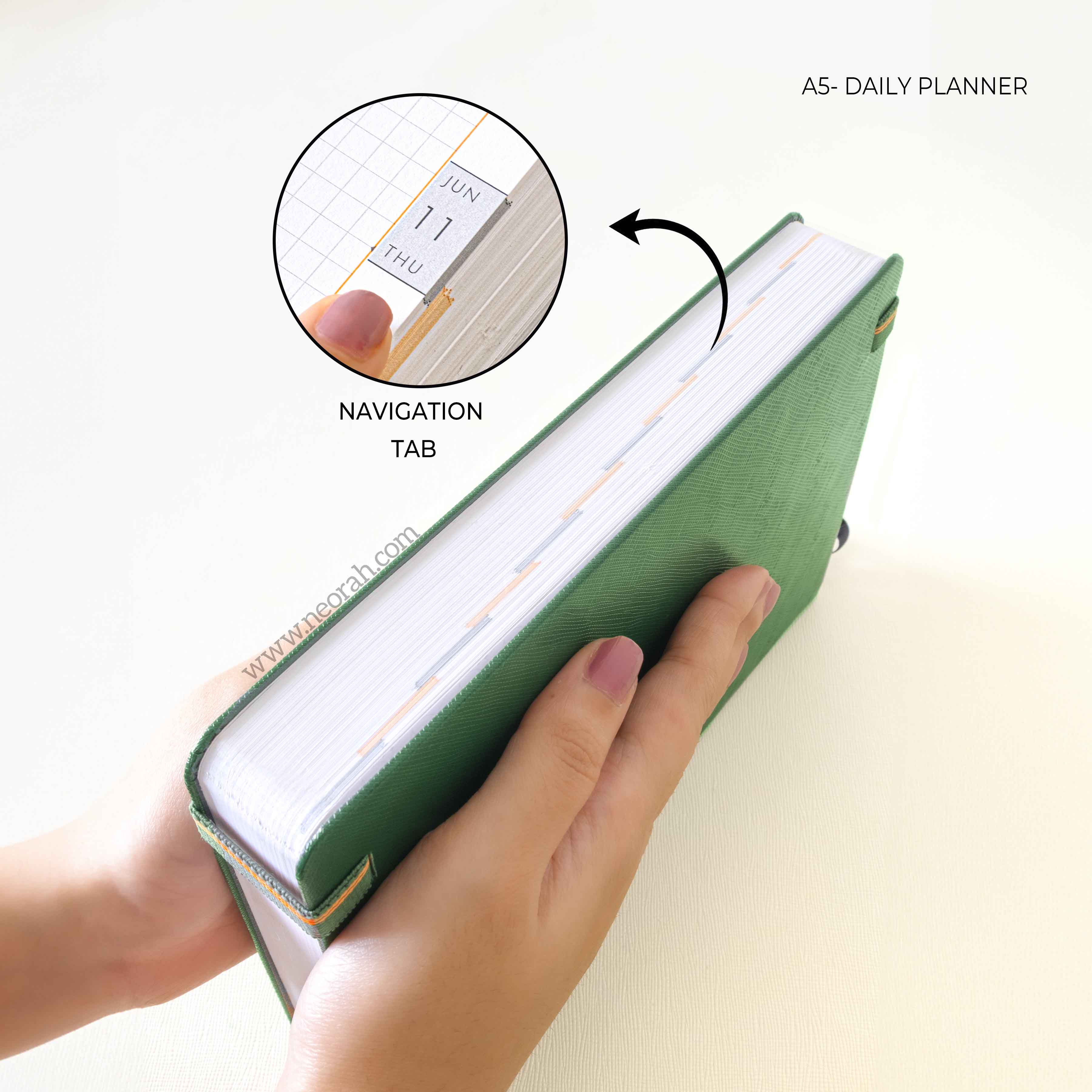 A5 - 2026 - DAILY PLANNER - HARD COVER - Image 71