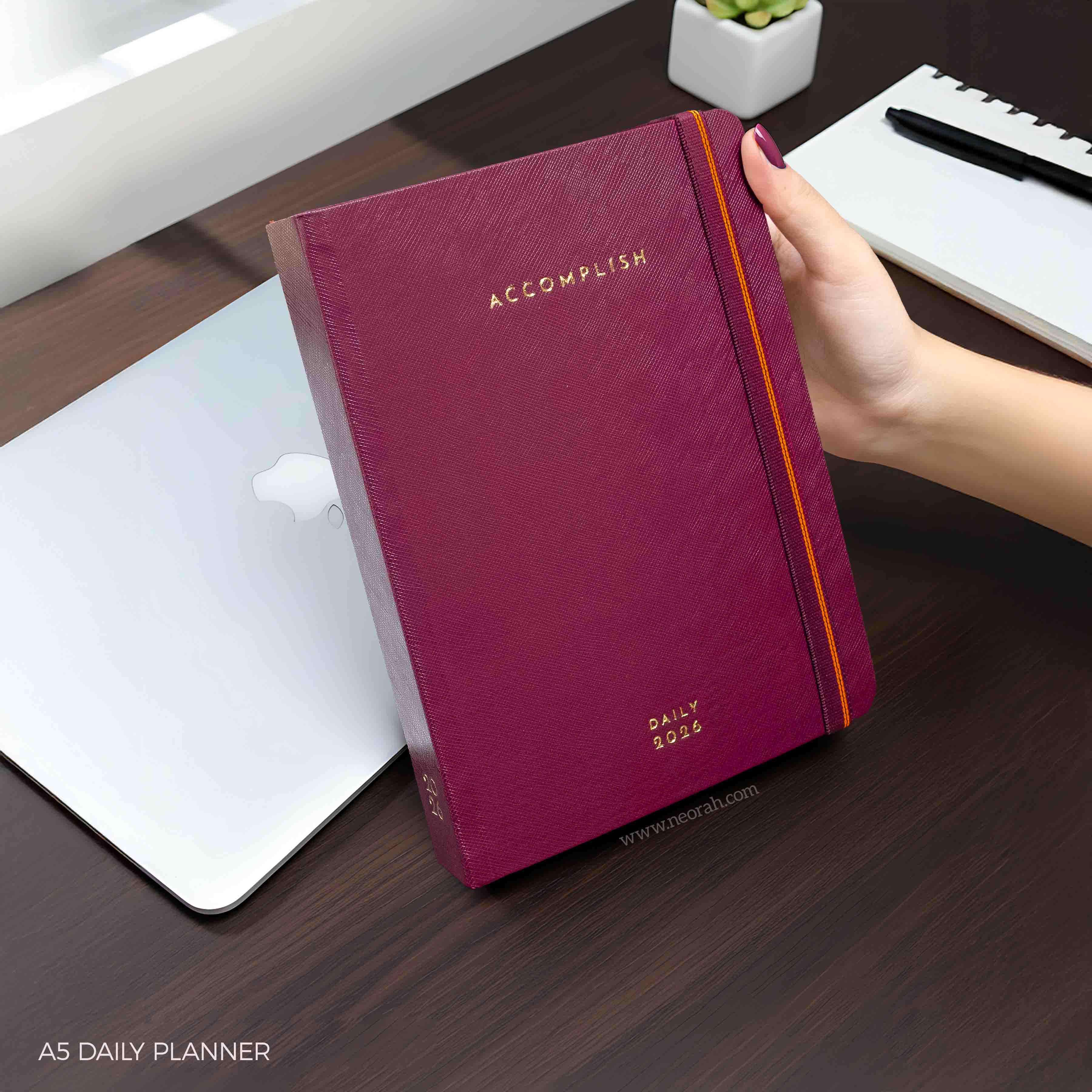 A5 - 2026 - DAILY PLANNER - HARD COVER - Image 84