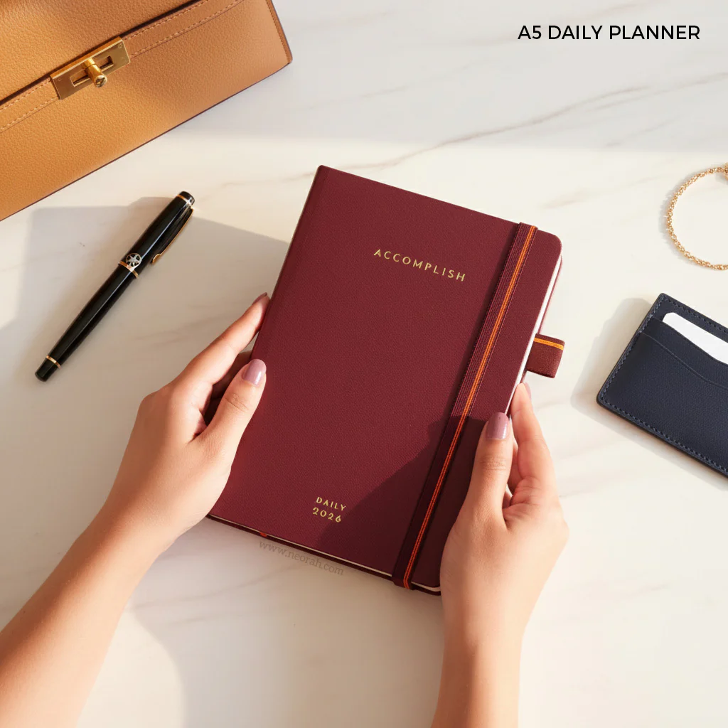 A5 - 2026 - DAILY PLANNER - HARD COVER - Image 86