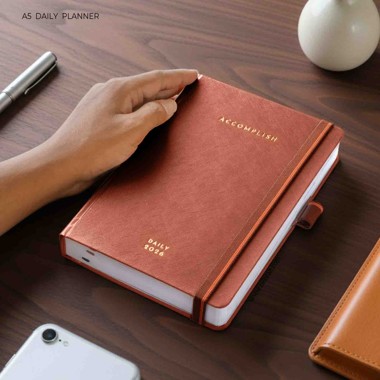 A5 - 2026 - DAILY PLANNER - HARD COVER - Image 95