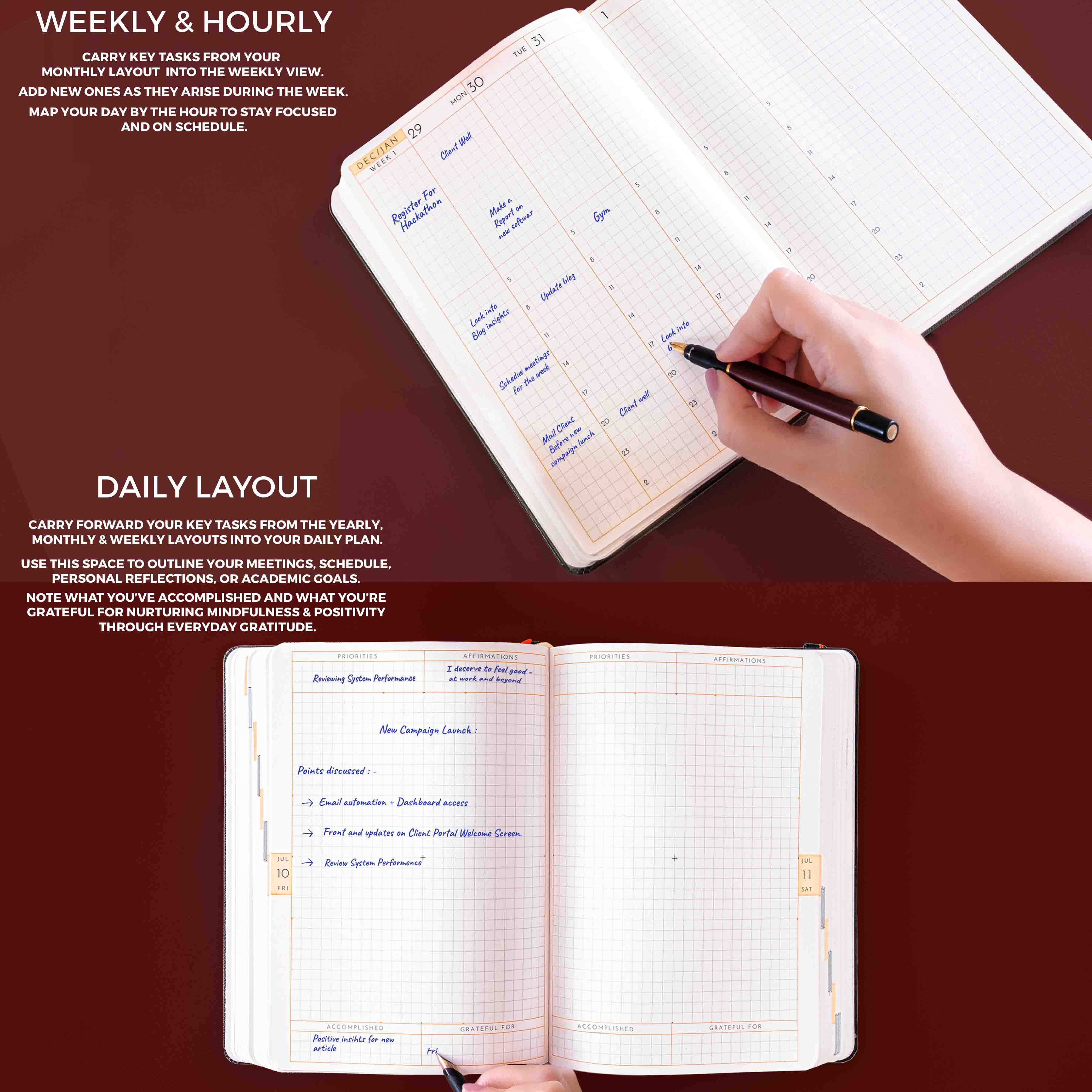 A5 - 2026 - DAILY PLANNER  - 512 PAGES - SOFT COVER - Image 12