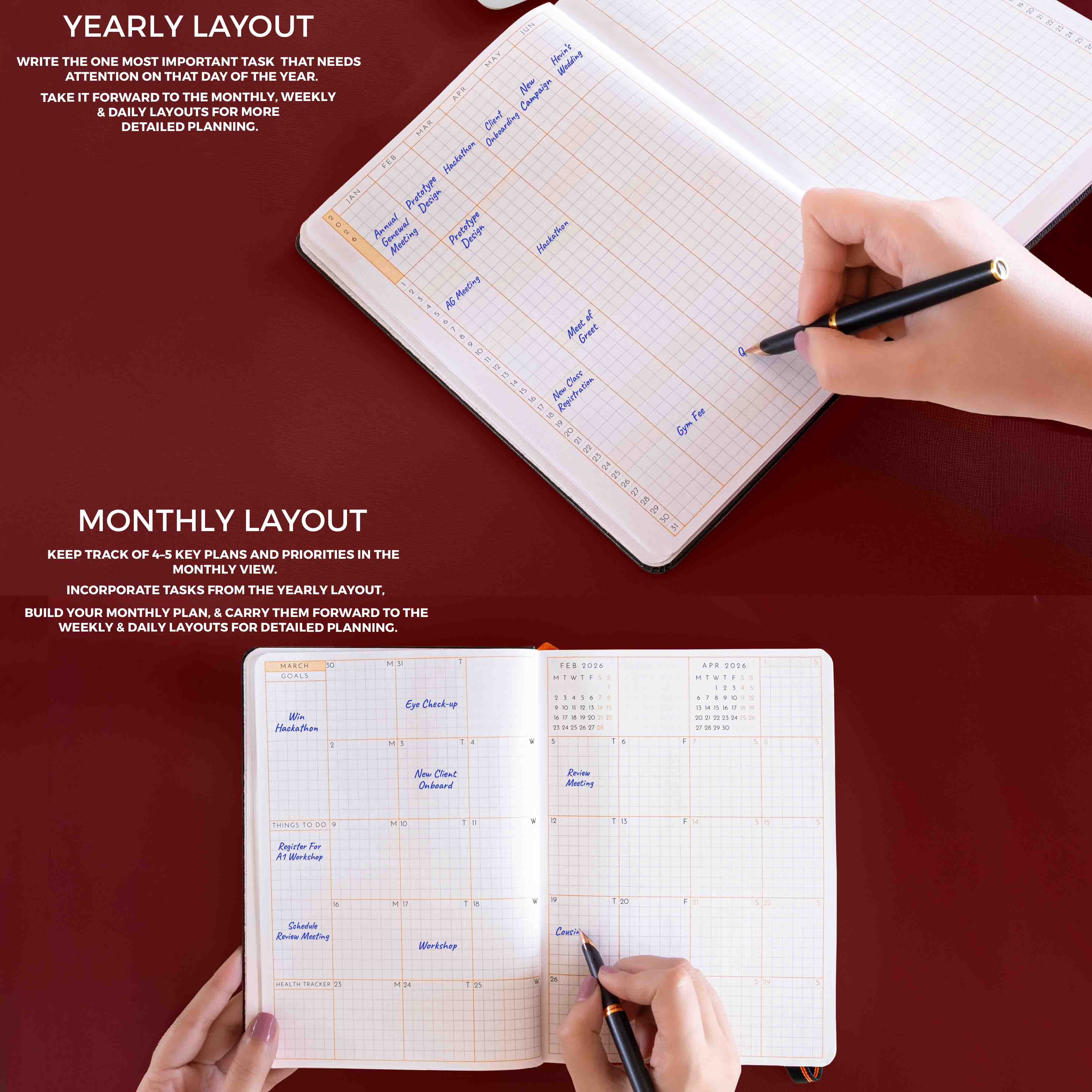 A5 - 2026 - DAILY PLANNER  - 512 PAGES - SOFT COVER - Image 7