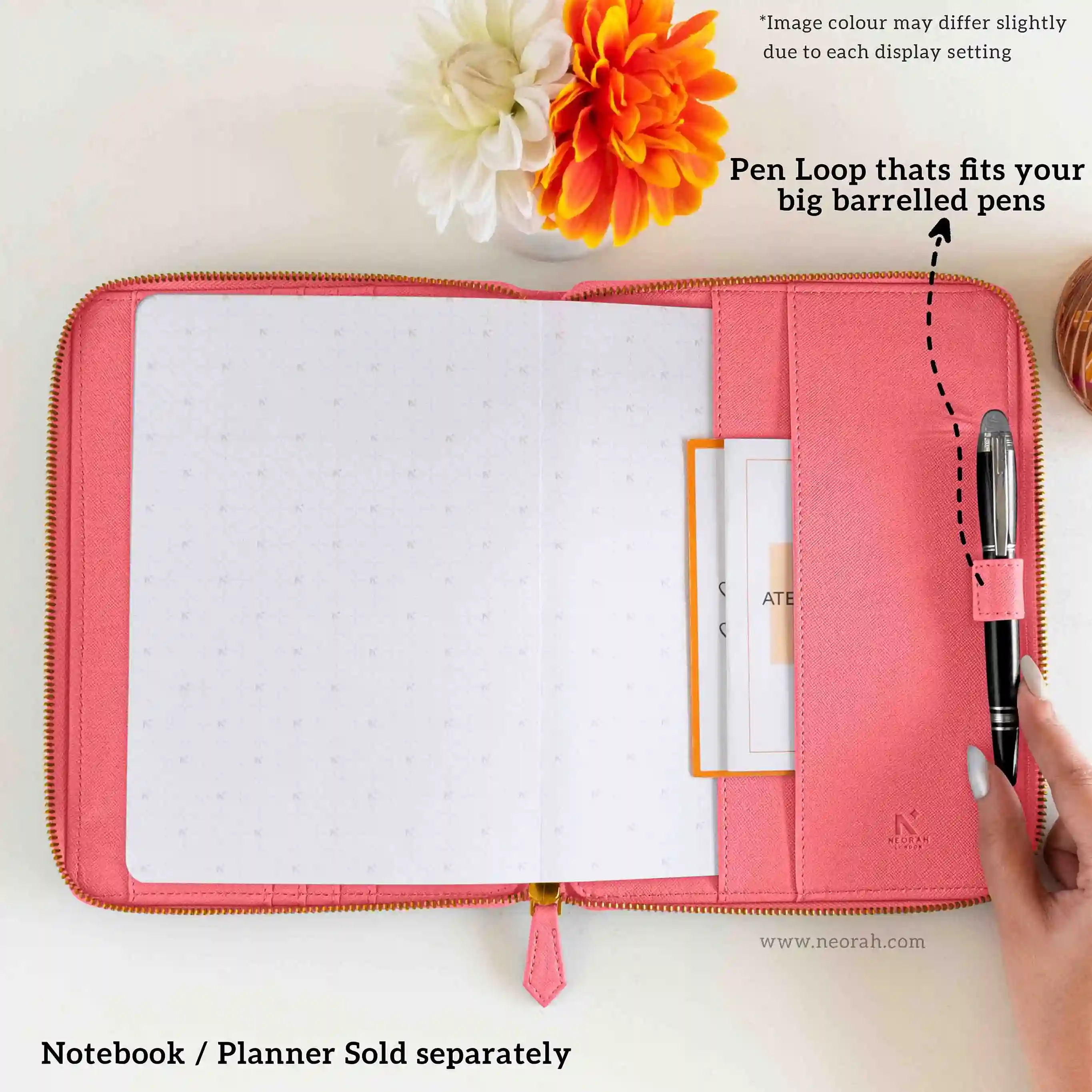 A5 - REFILLABLE QUILTED ORGANISER SLEEVE - ZIP - Image 162