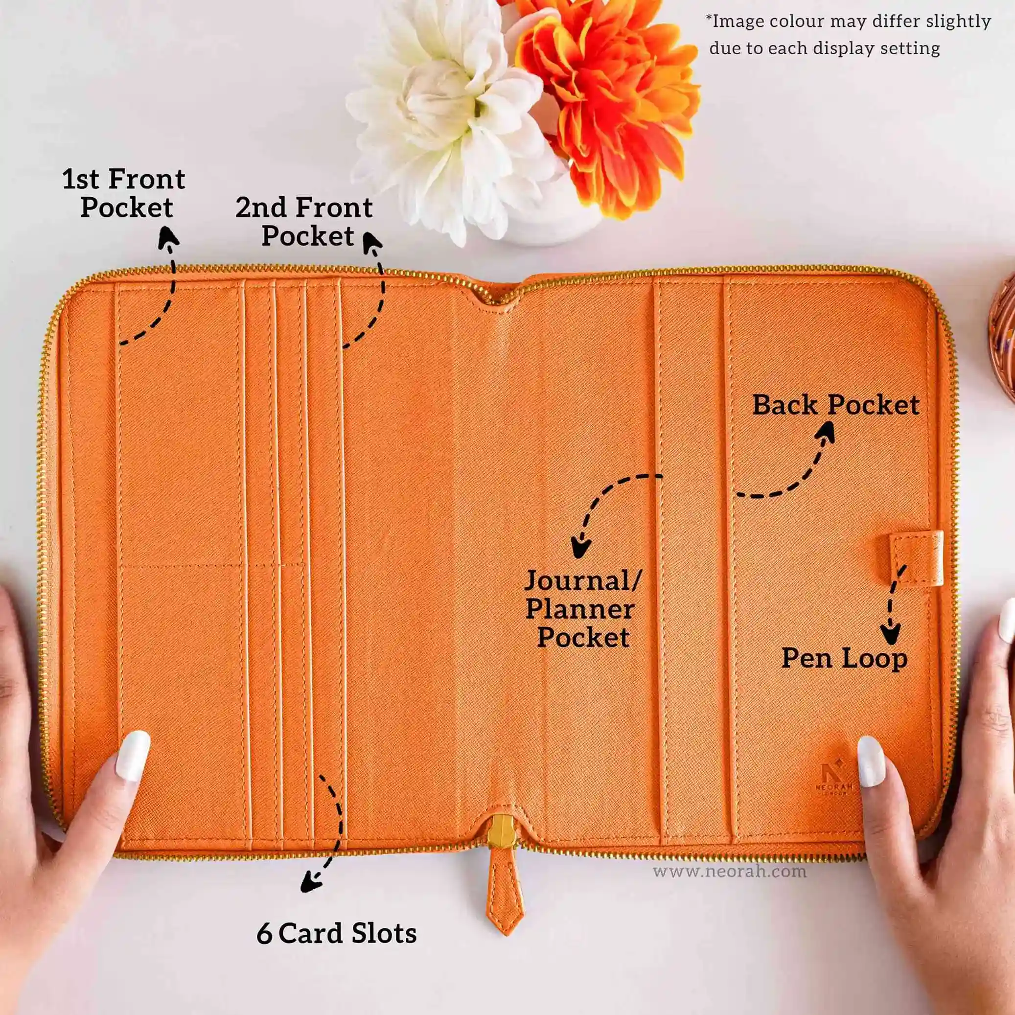 A5 - REFILLABLE QUILTED ORGANISER SLEEVE - ZIP - Image 172