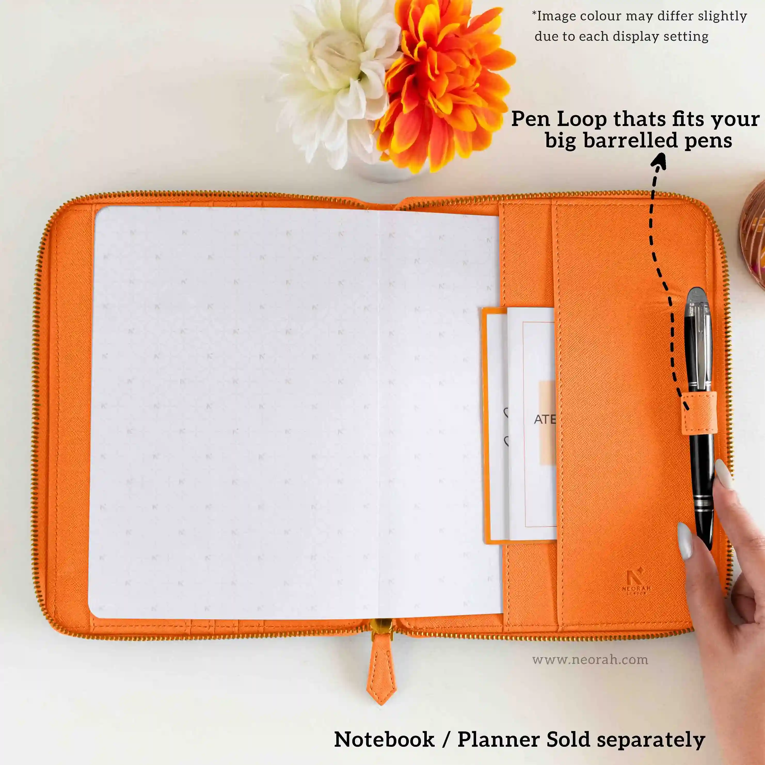 A5 - REFILLABLE QUILTED ORGANISER SLEEVE - ZIP - Image 177