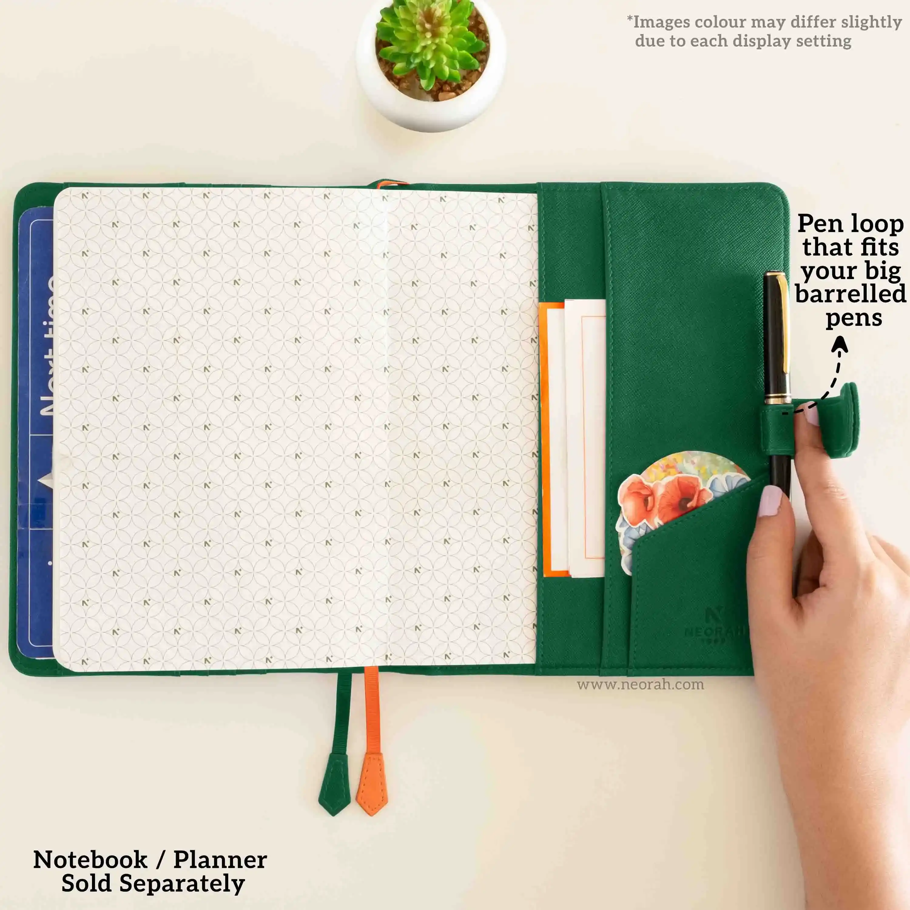 A5 - REFILLABLE QUILTED ORGANISER SLEEVE WITH LOOP - Image 106