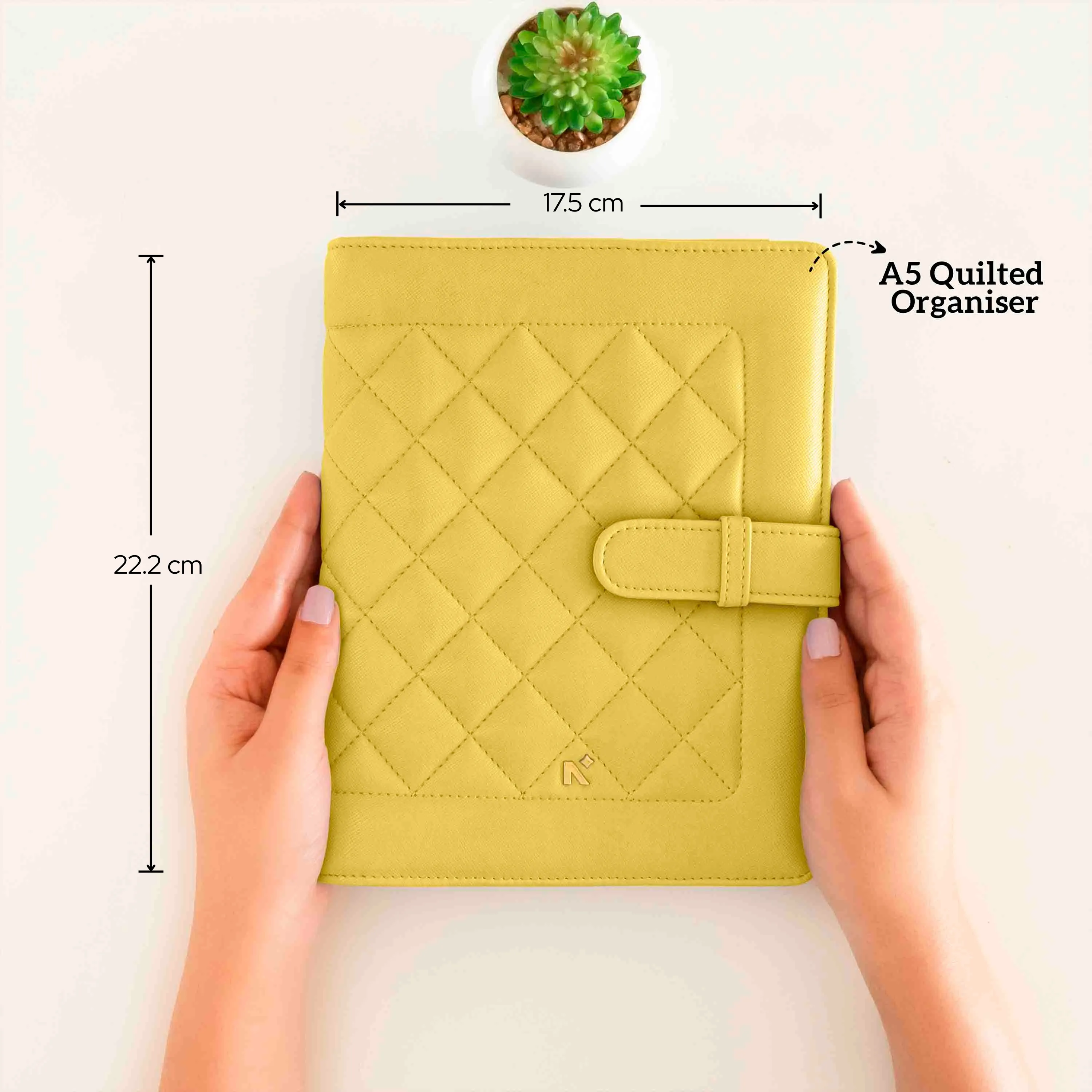A5 - REFILLABLE QUILTED ORGANISER SLEEVE WITH LOOP - Image 124