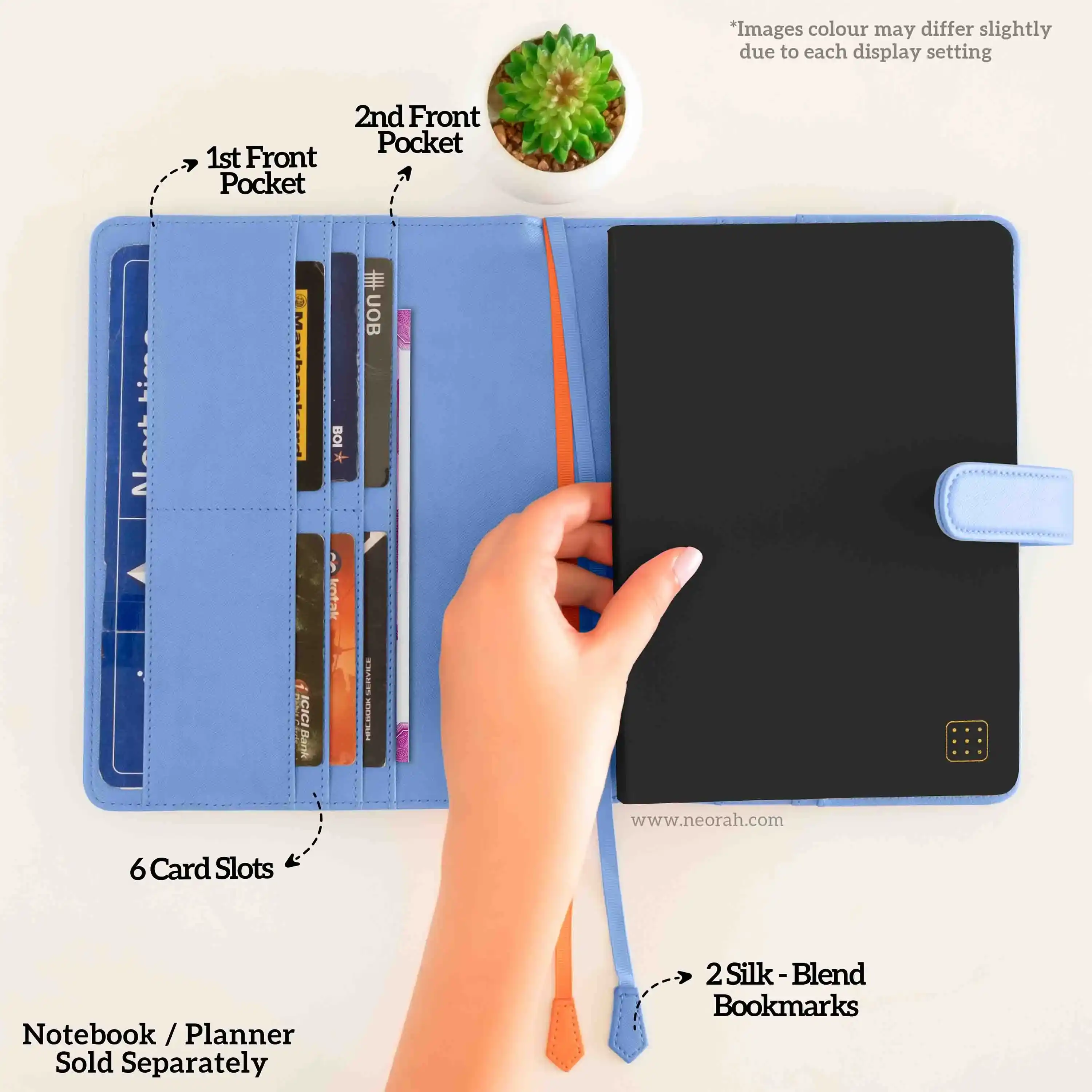 A5 - REFILLABLE QUILTED ORGANISER SLEEVE WITH LOOP - Image 14