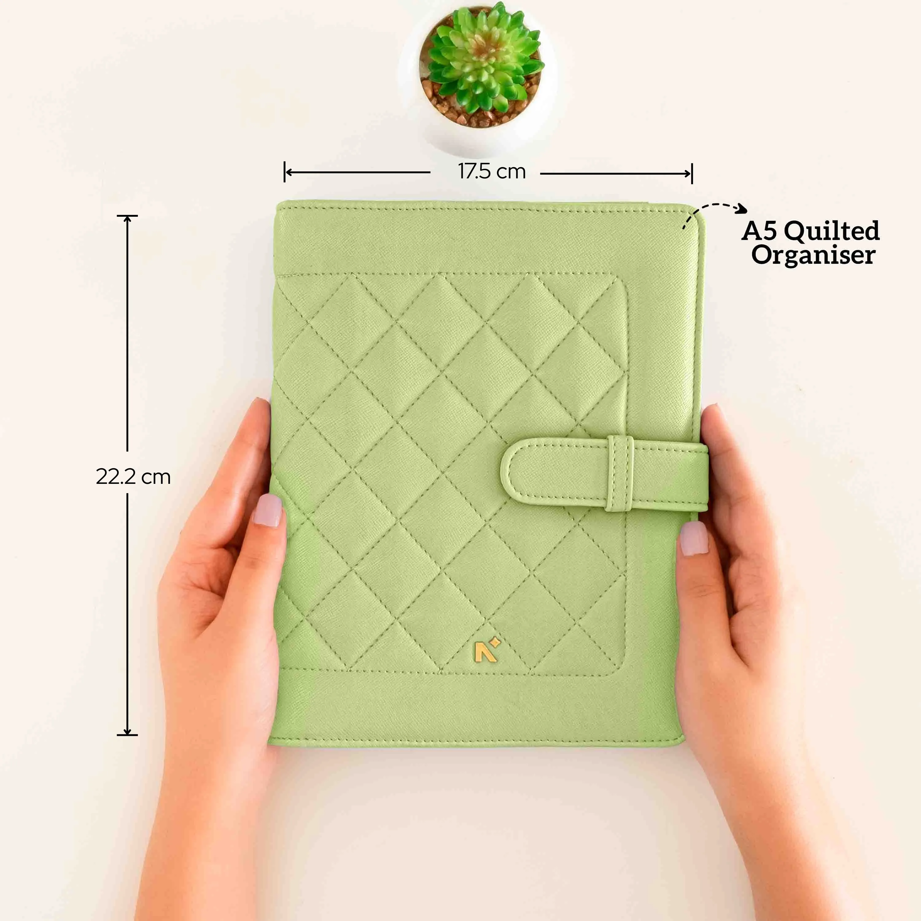 A5 - REFILLABLE QUILTED ORGANISER SLEEVE WITH LOOP - Image 150