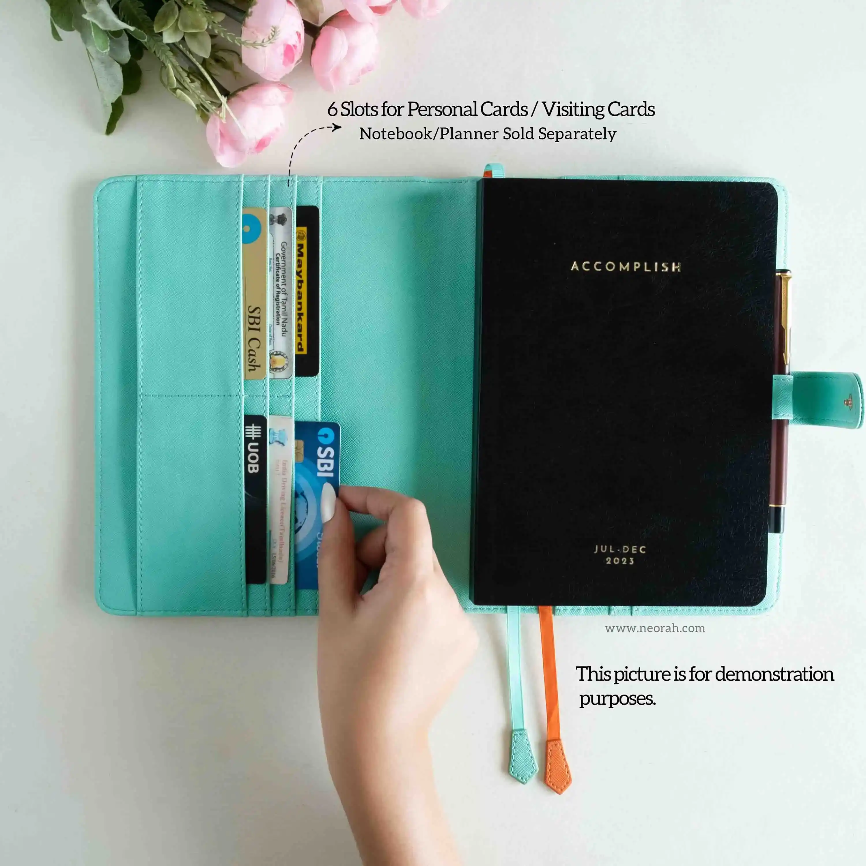 A5 - REFILLABLE QUILTED ORGANISER SLEEVE WITH LOOP - Image 34