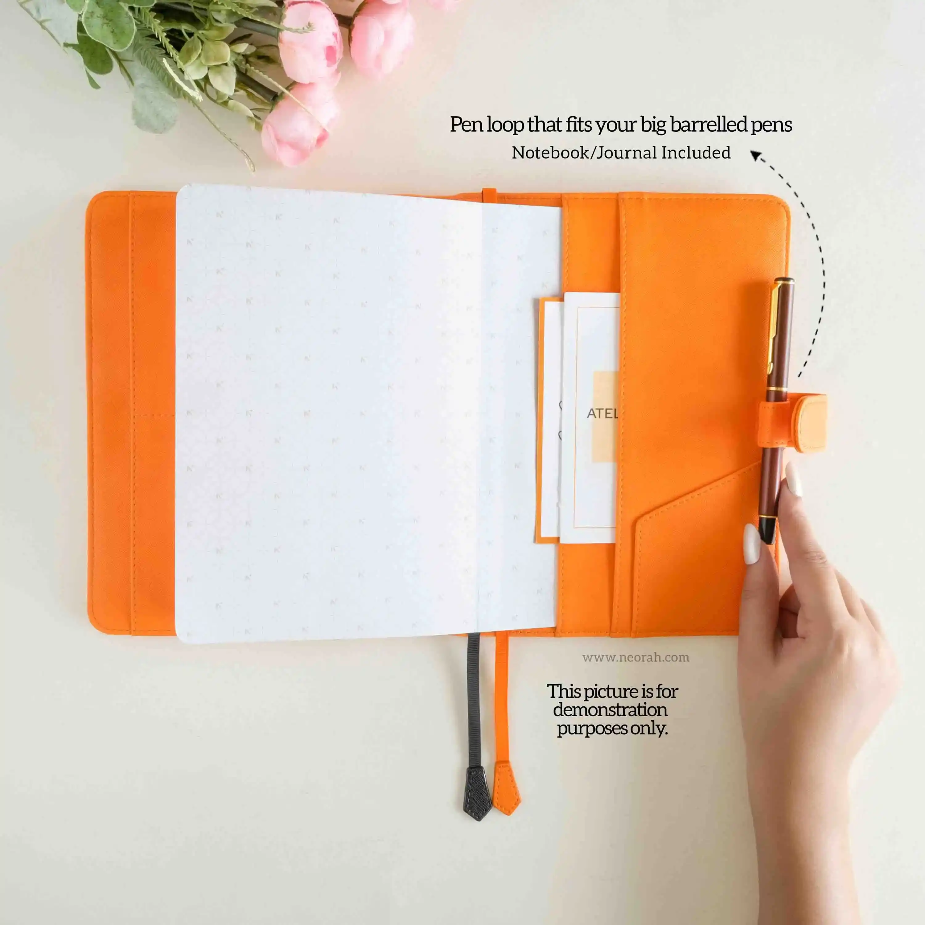 A5 - REFILLABLE QUILTED ORGANISER SLEEVE WITH LOOP - Image 45