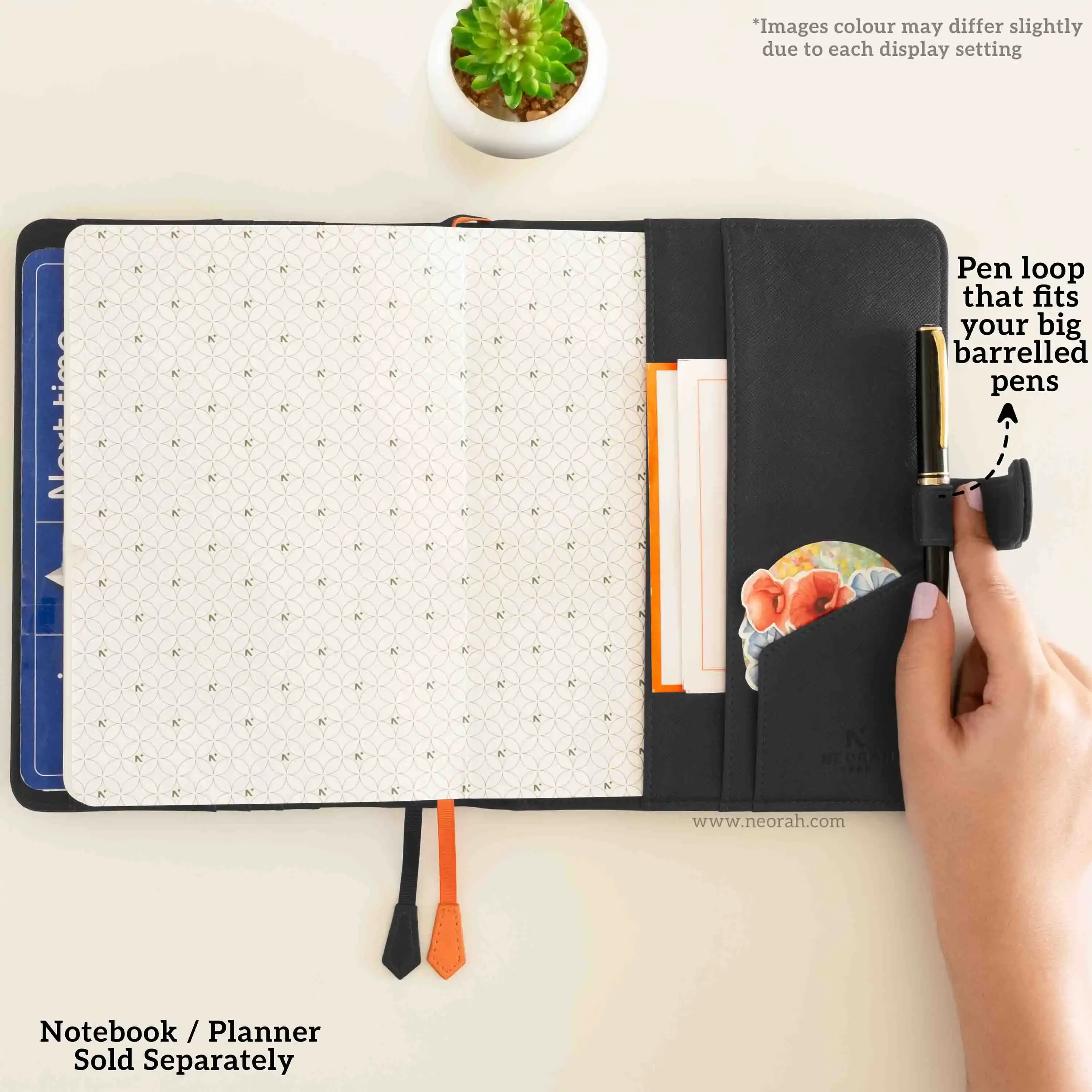 A5 - REFILLABLE QUILTED ORGANISER SLEEVE WITH LOOP - Image 96