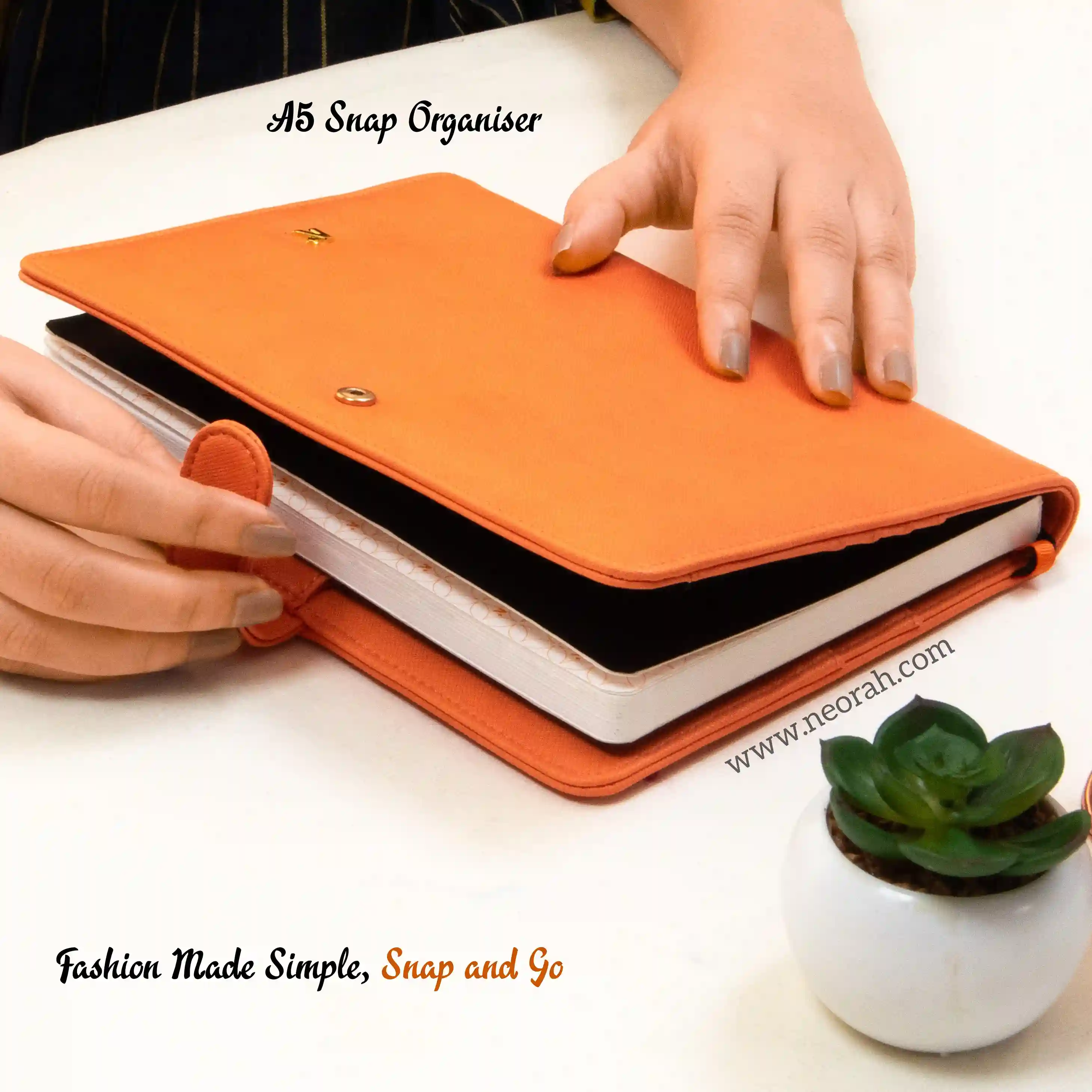 A5 - REFILLABLE ORGANISER SLEEVE - SNAP BUTTON - Image 121