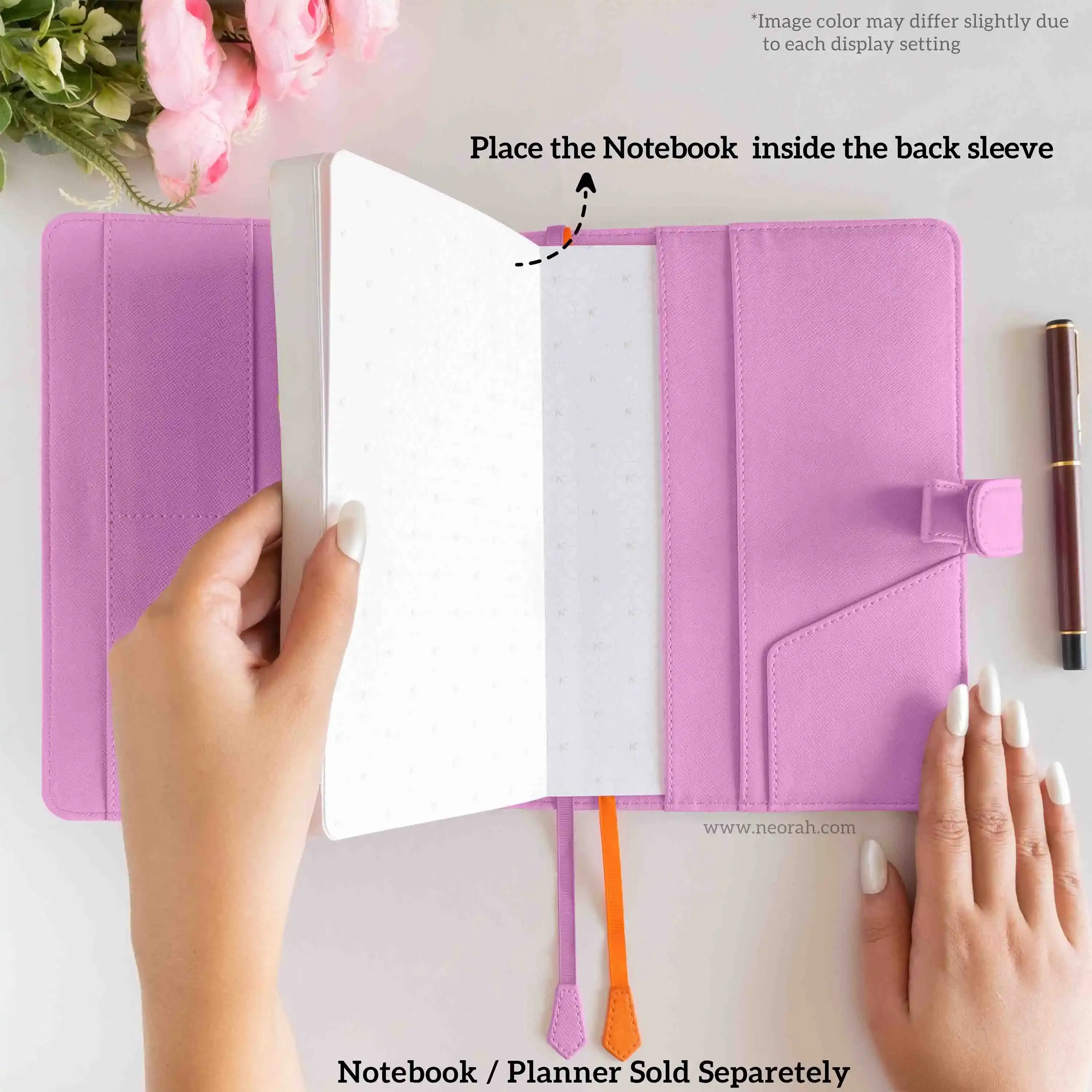 A5 - REFILLABLE ORGANISER SLEEVE - SNAP BUTTON - Image 170