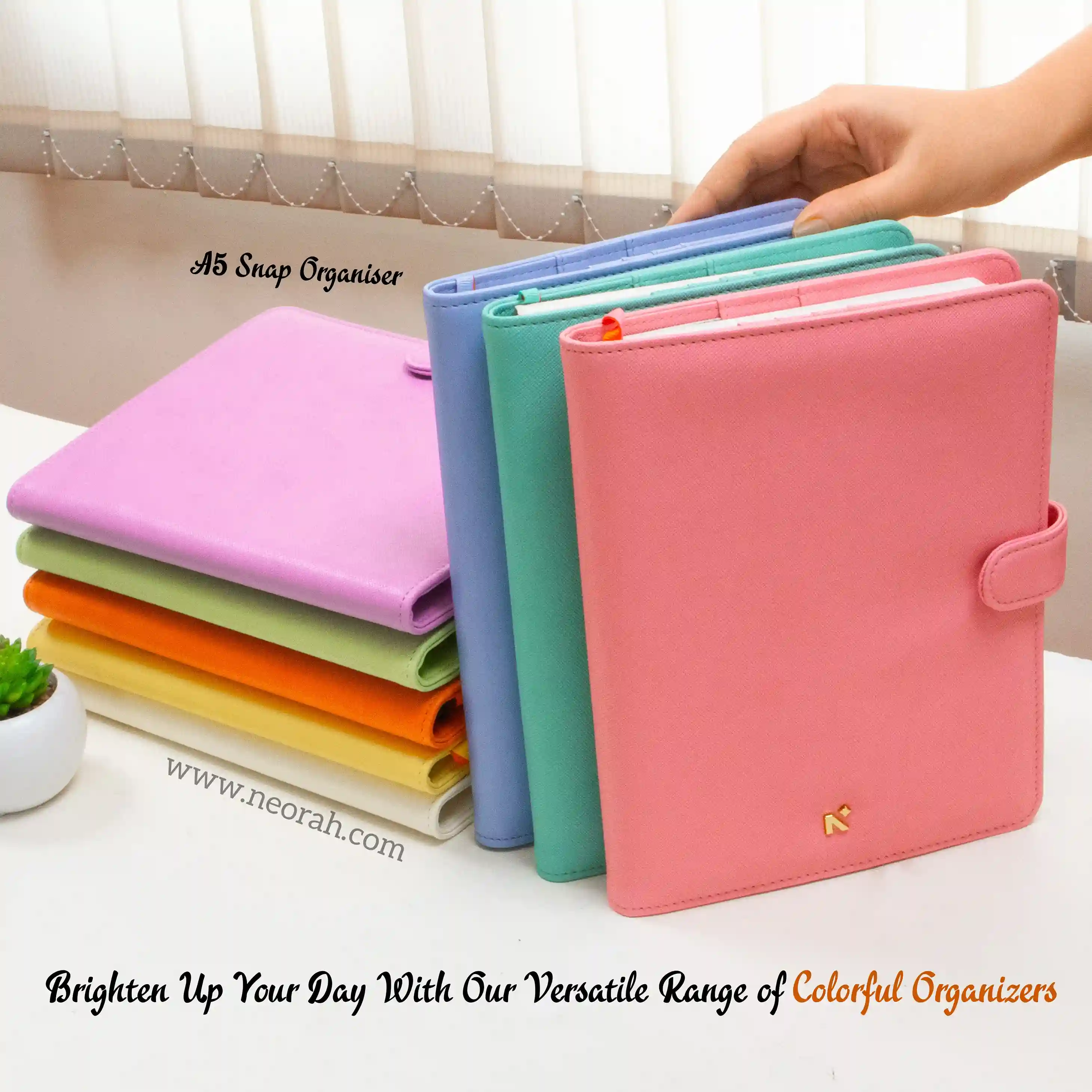 A5 - REFILLABLE ORGANISER SLEEVE - SNAP BUTTON - Image 179