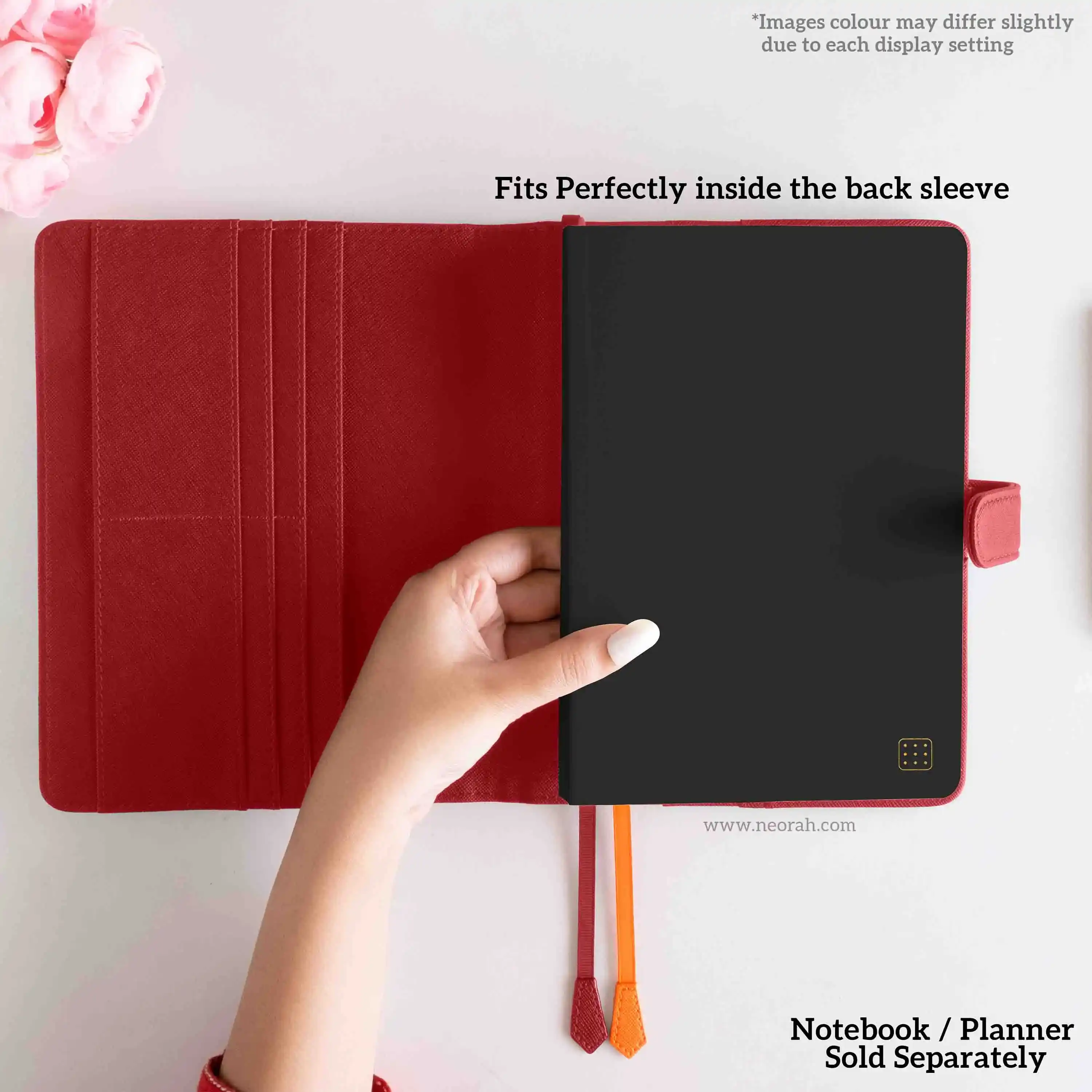 A5 - REFILLABLE ORGANISER SLEEVE - SNAP BUTTON - Image 3