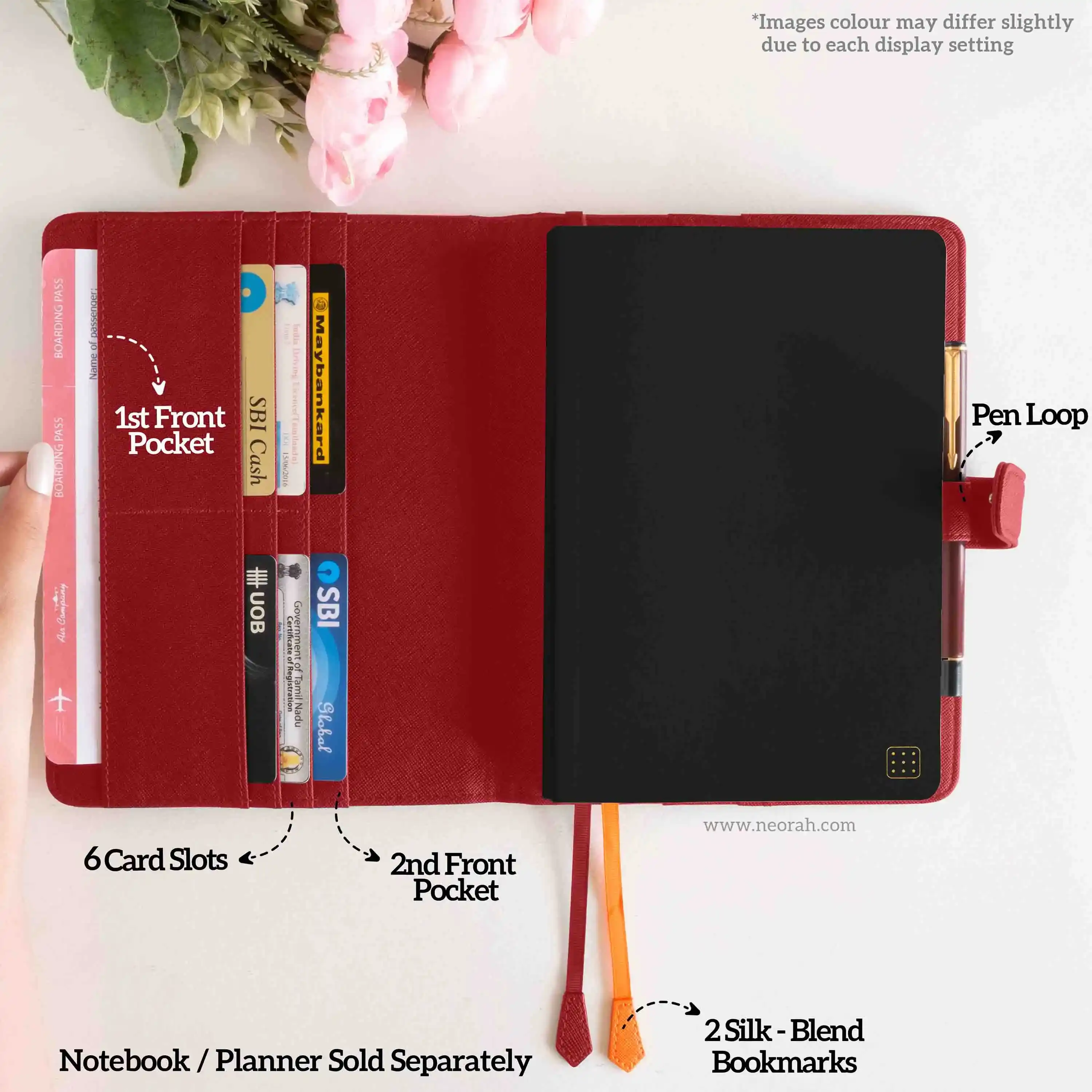 A5 - REFILLABLE ORGANISER SLEEVE - SNAP BUTTON - Image 4