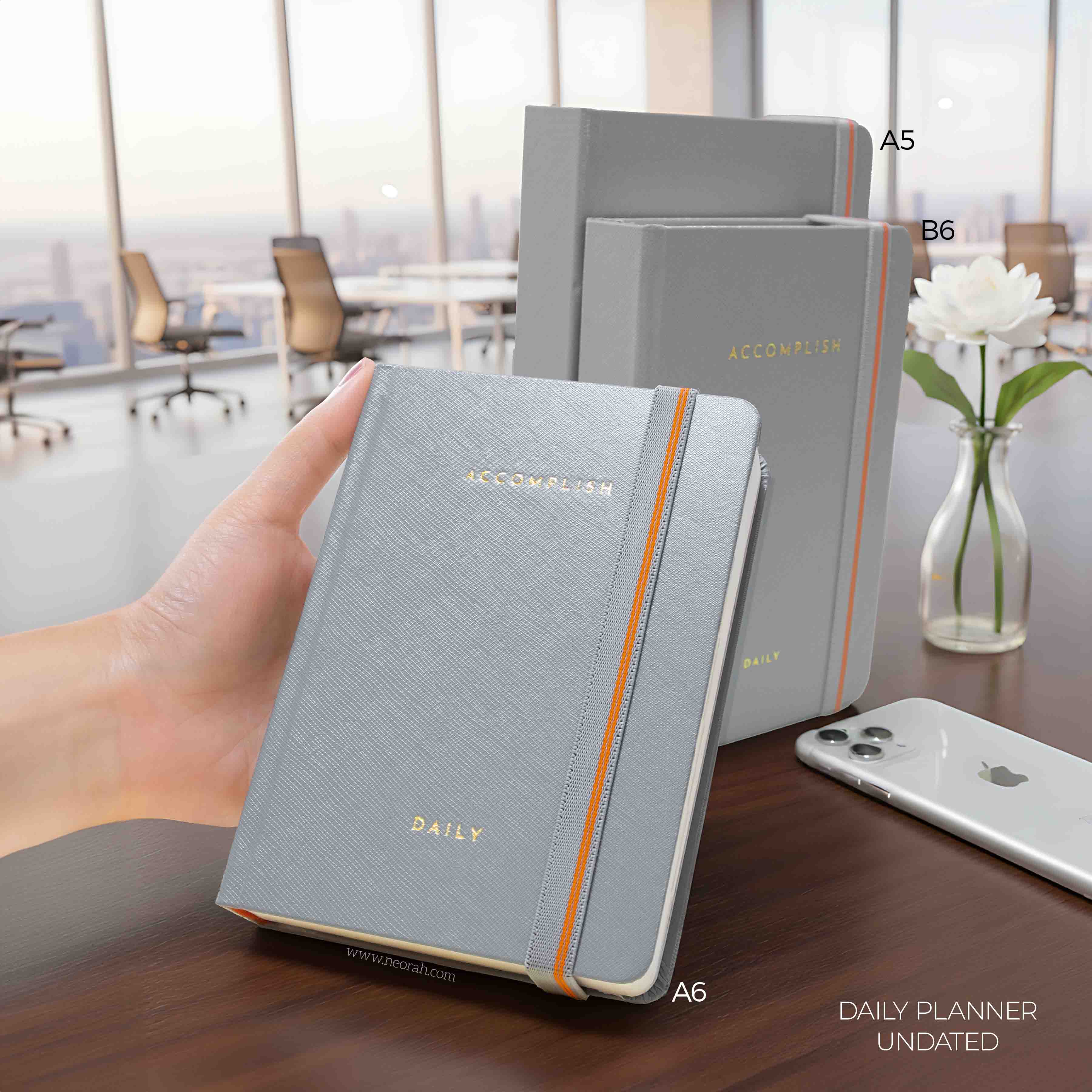 A5 - UNDATED - DAILY PLANNER - HARD COVER - Image 12