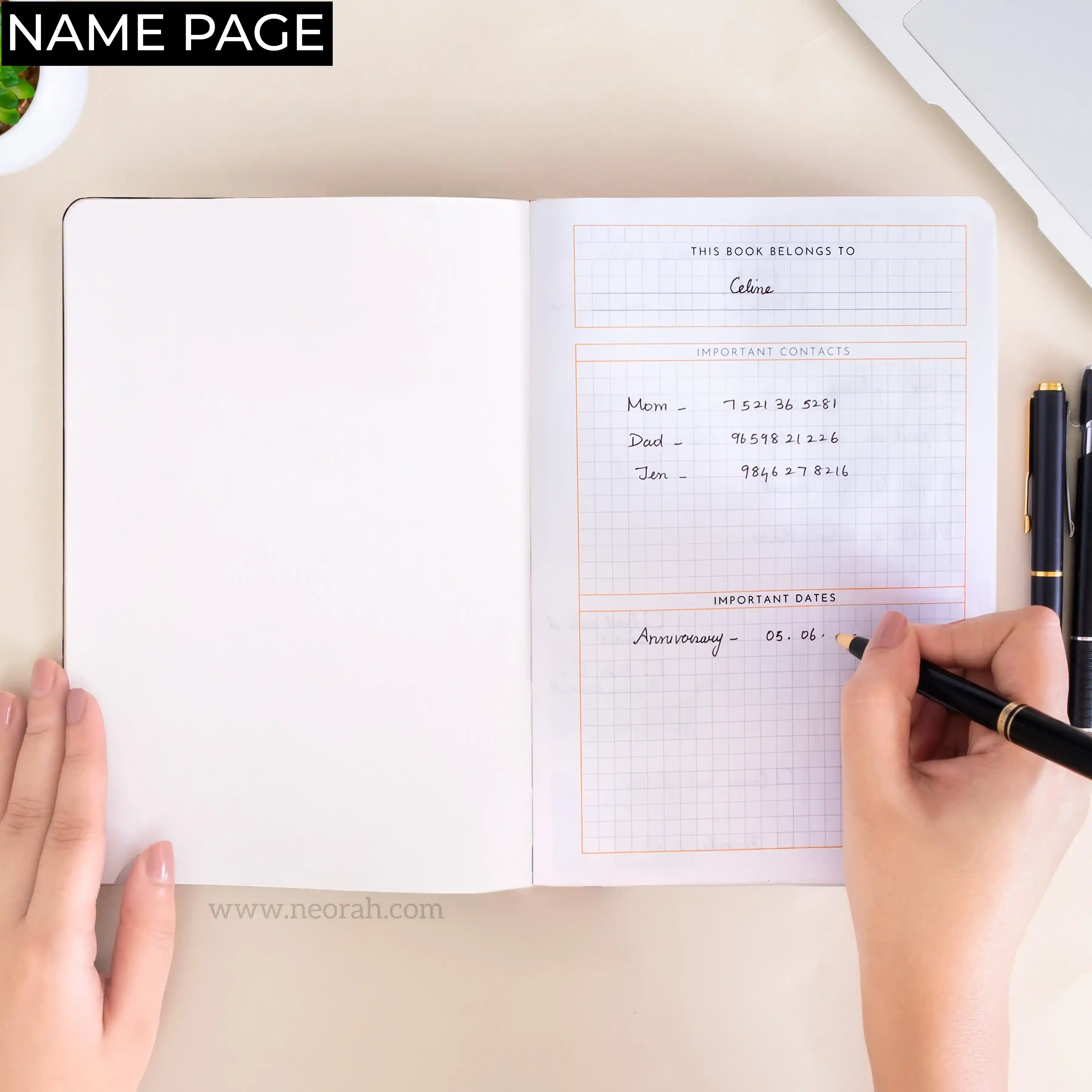 A5 - UNDATED - DAILY PLANNER - SOFT COVER - Image 3