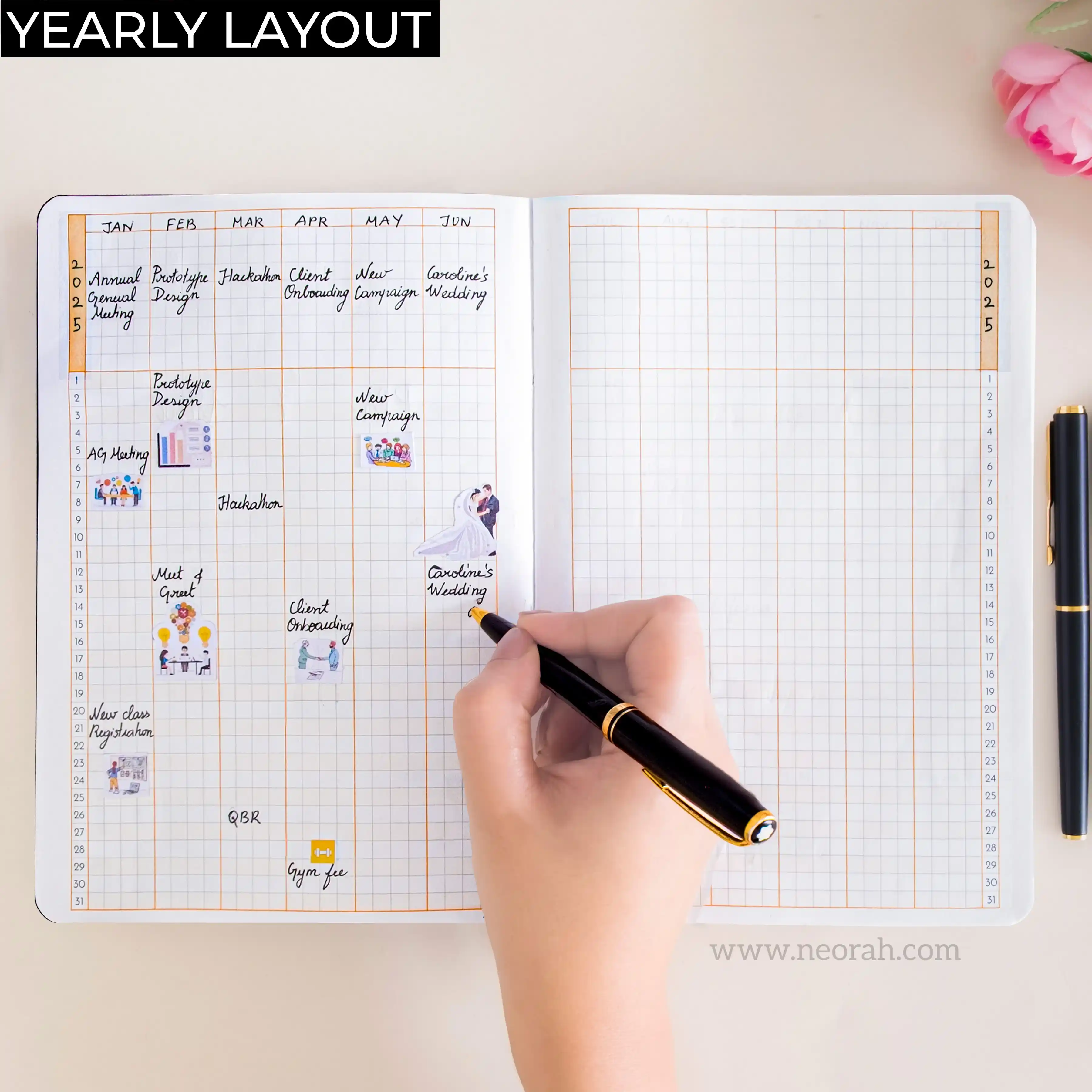 A5 - UNDATED - DAILY PLANNER - SOFT COVER - Image 7