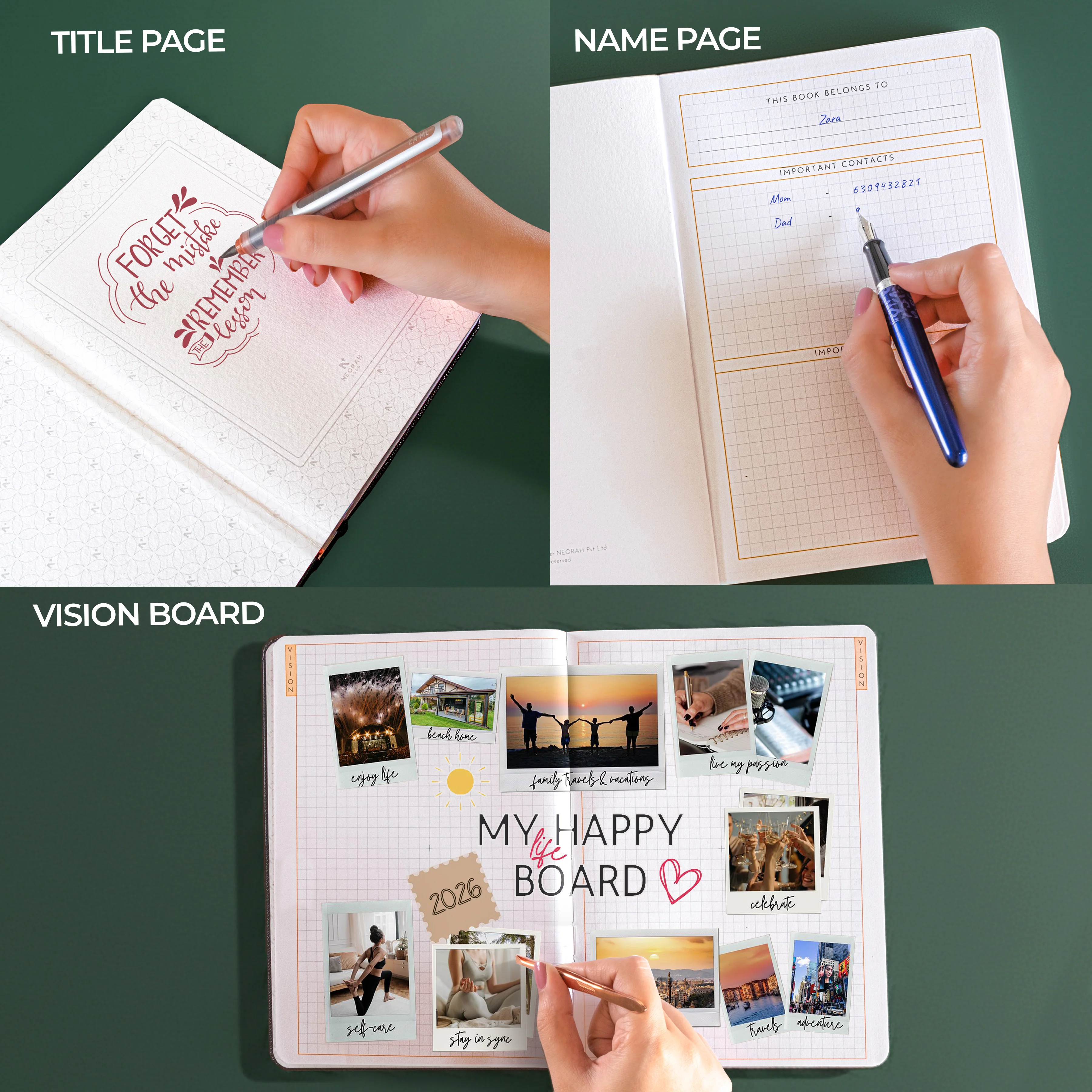 A5 - 2026 - WEEKLY PLANNER - HARD COVER - Image 4