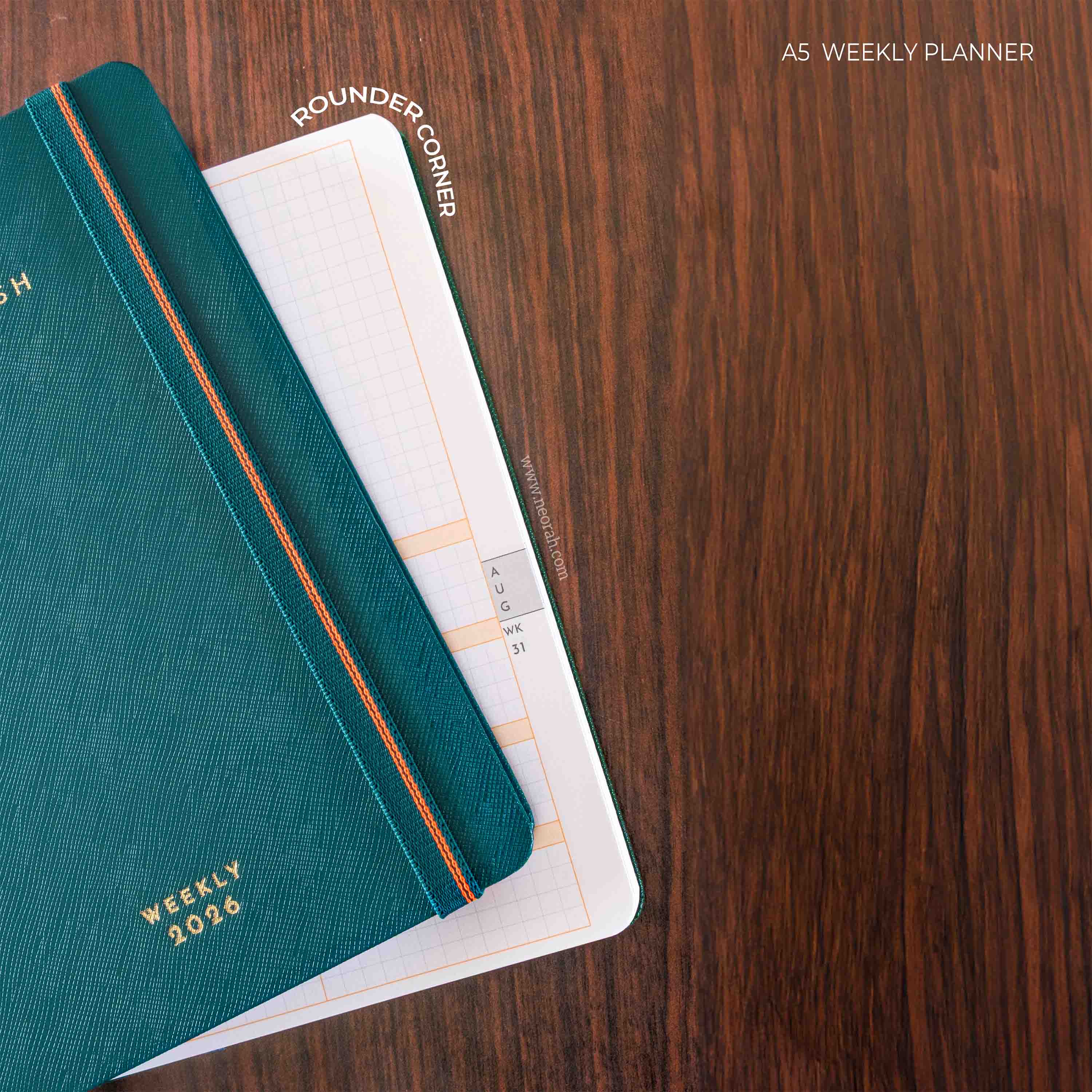 A5 - 2026 - WEEKLY PLANNER - HARD COVER - Image 54