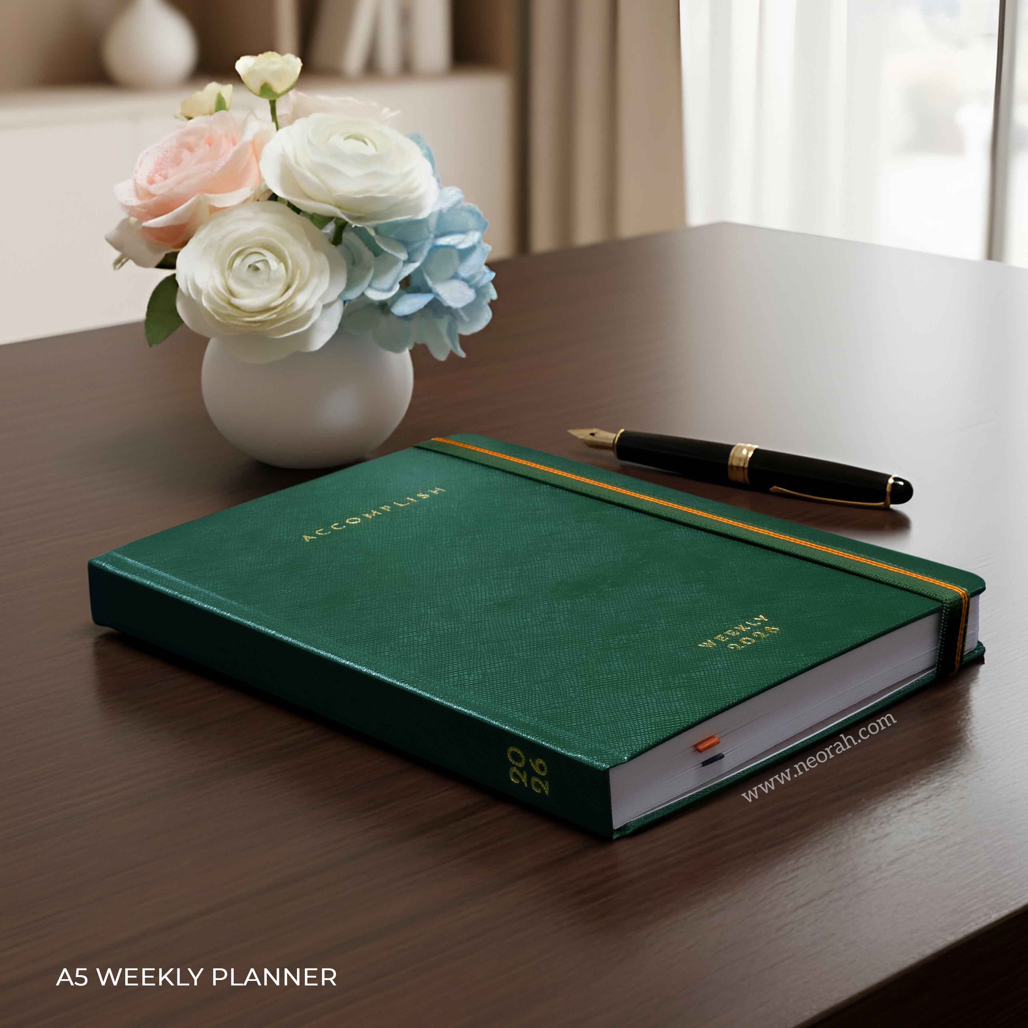 A5 - 2026 - WEEKLY PLANNER - HARD COVER - Image 65
