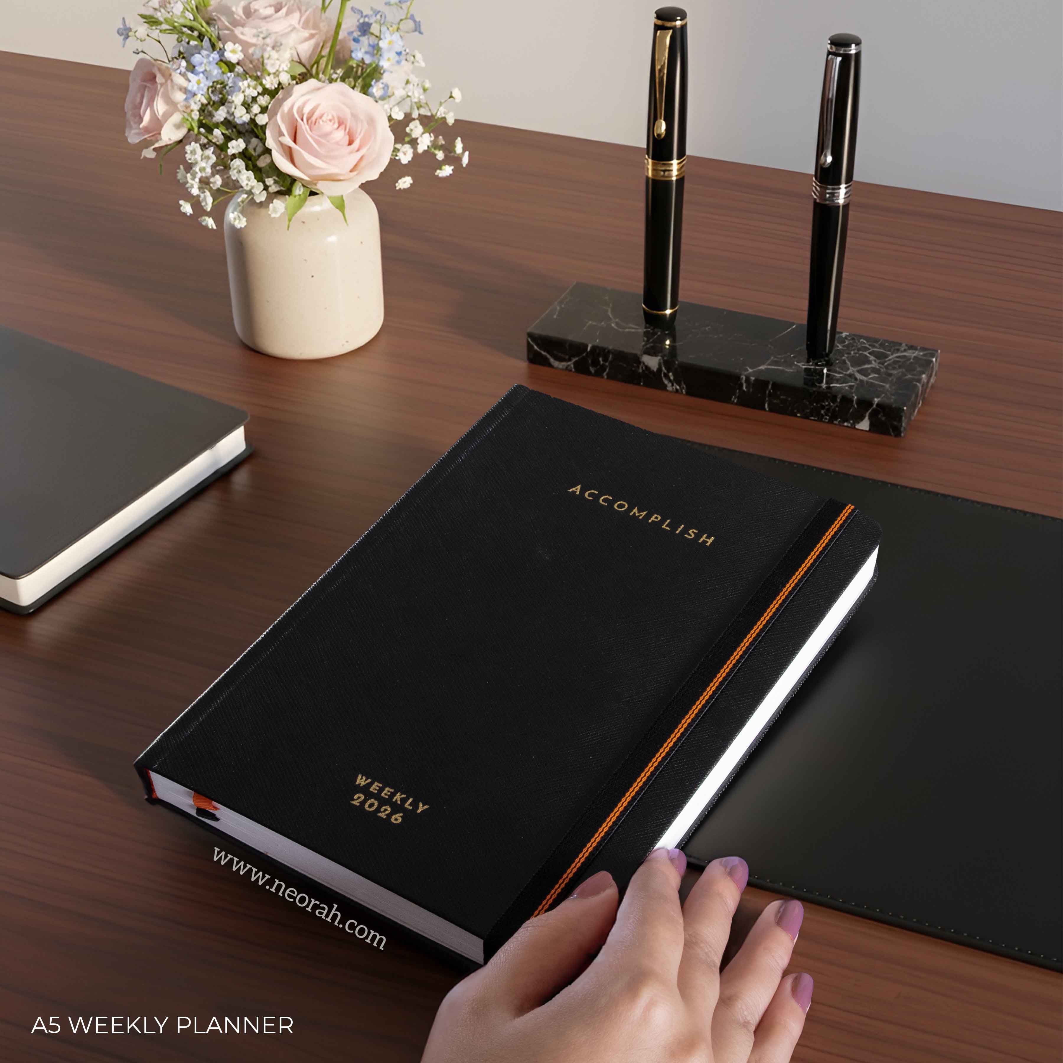 A5 - 2026 - WEEKLY PLANNER - HARD COVER - Image 90