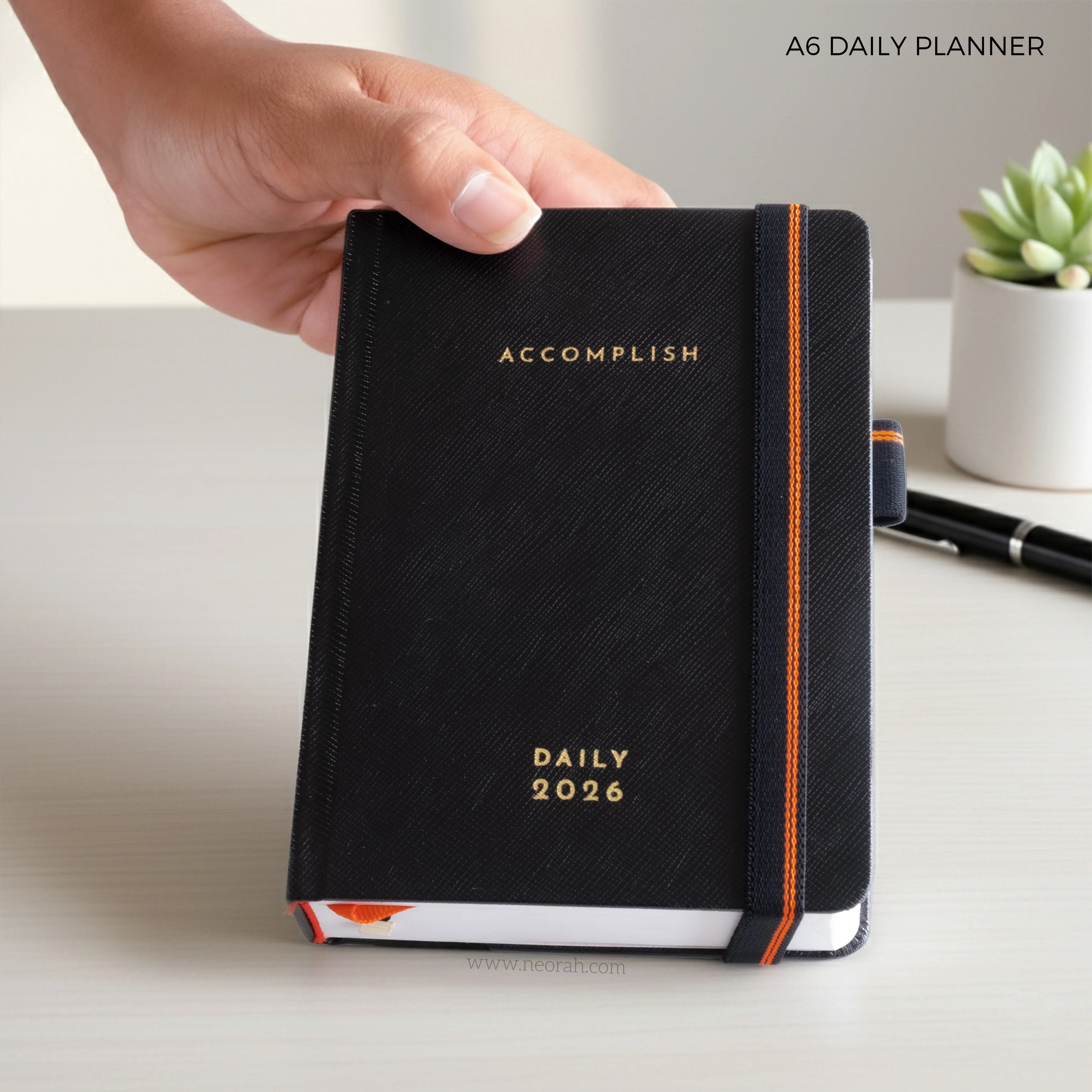 A6 - 2026 - DAILY PLANNER - HARD COVER - Image 109