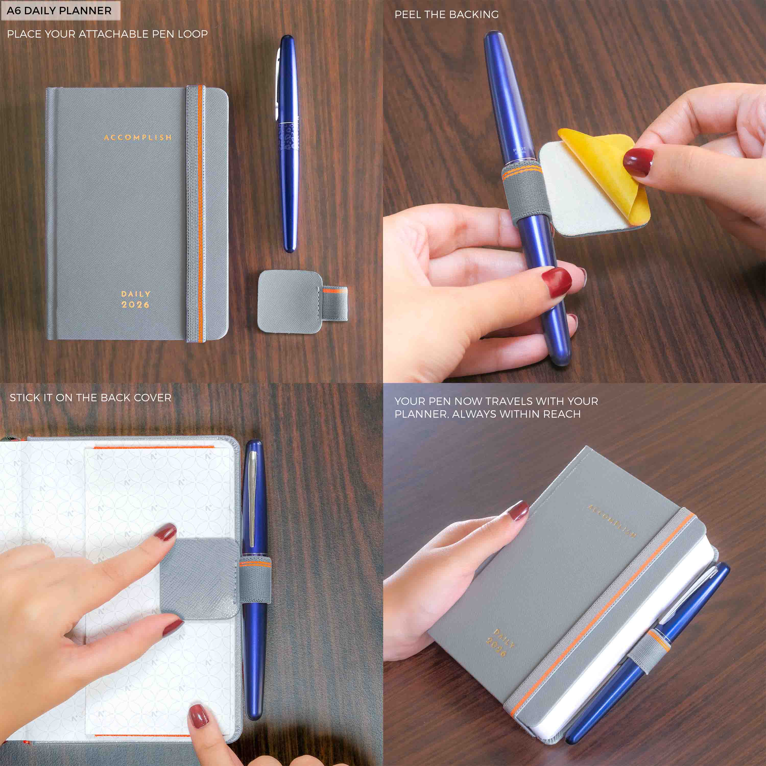 A6 - 2026 - DAILY PLANNER - HARD COVER - Image 4