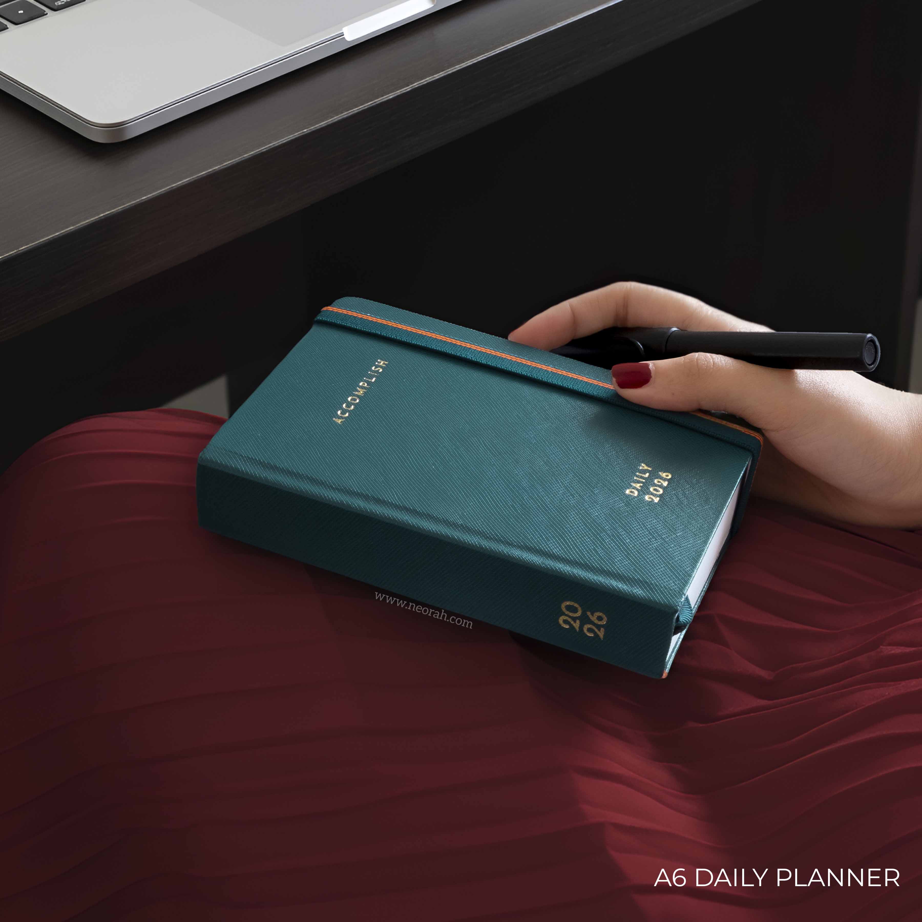 A6 - 2026 - DAILY PLANNER - HARD COVER - Image 48