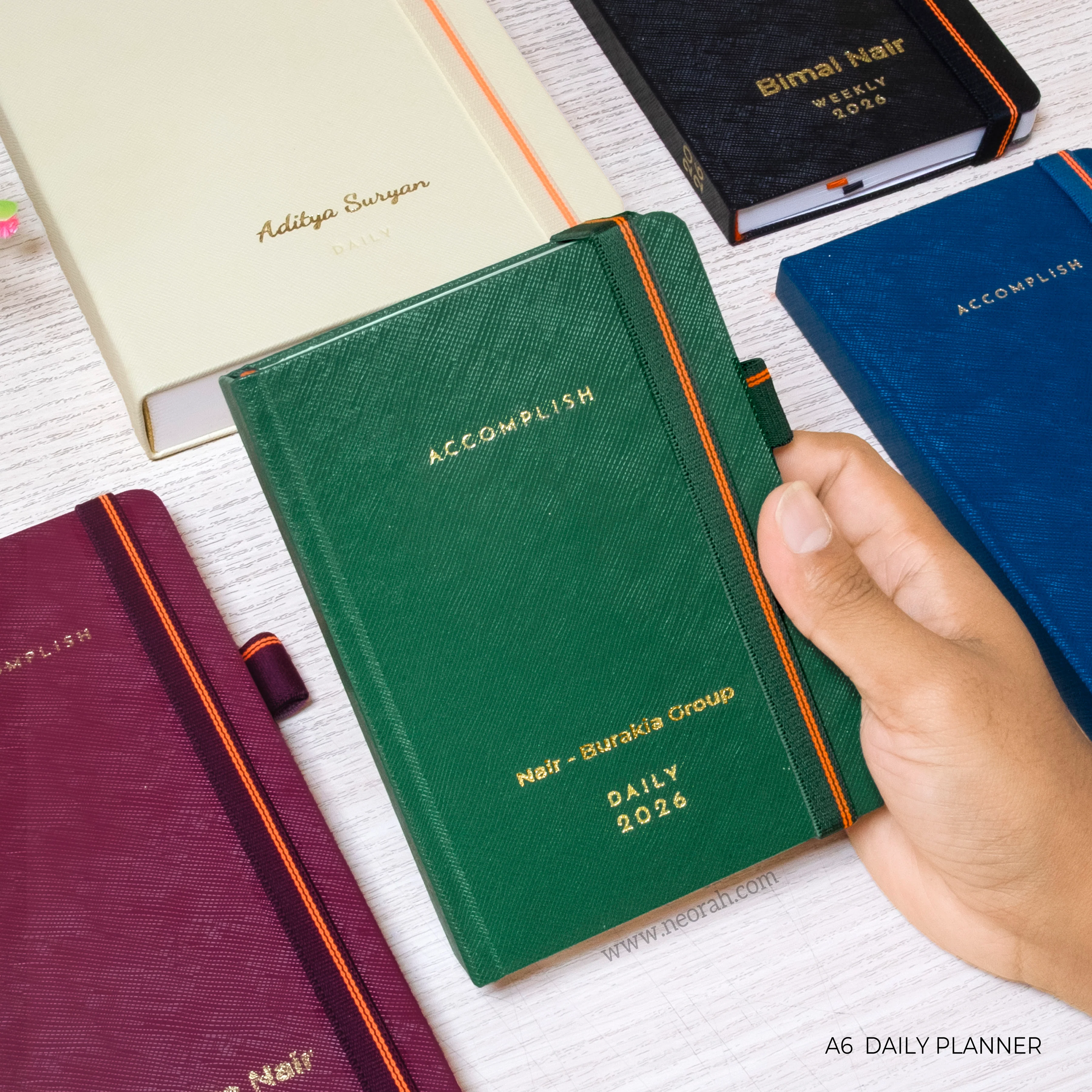 A6 - 2026 - DAILY PLANNER - HARD COVER - Image 54